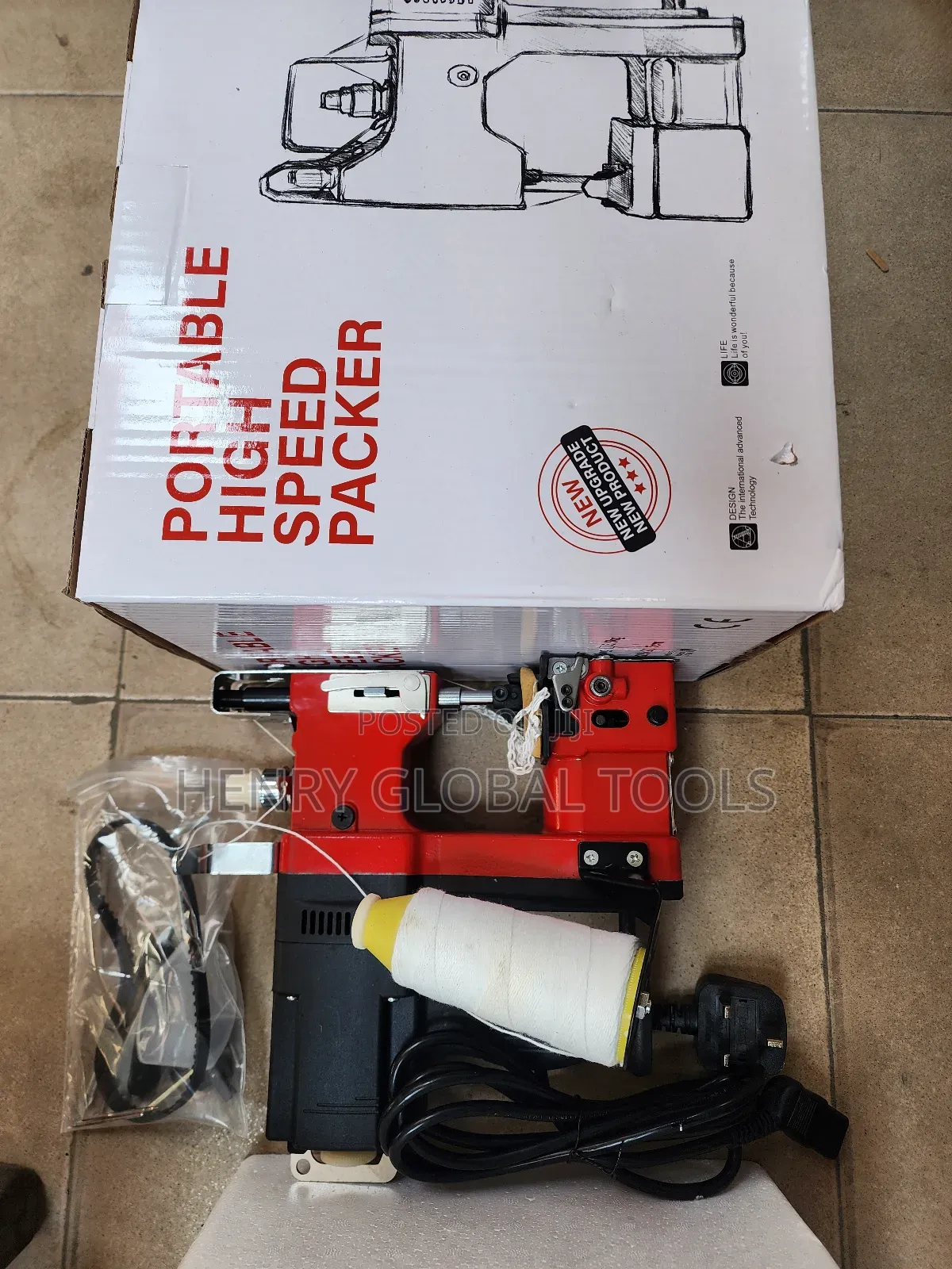 Bag Closer Electric Portable Speed Packer