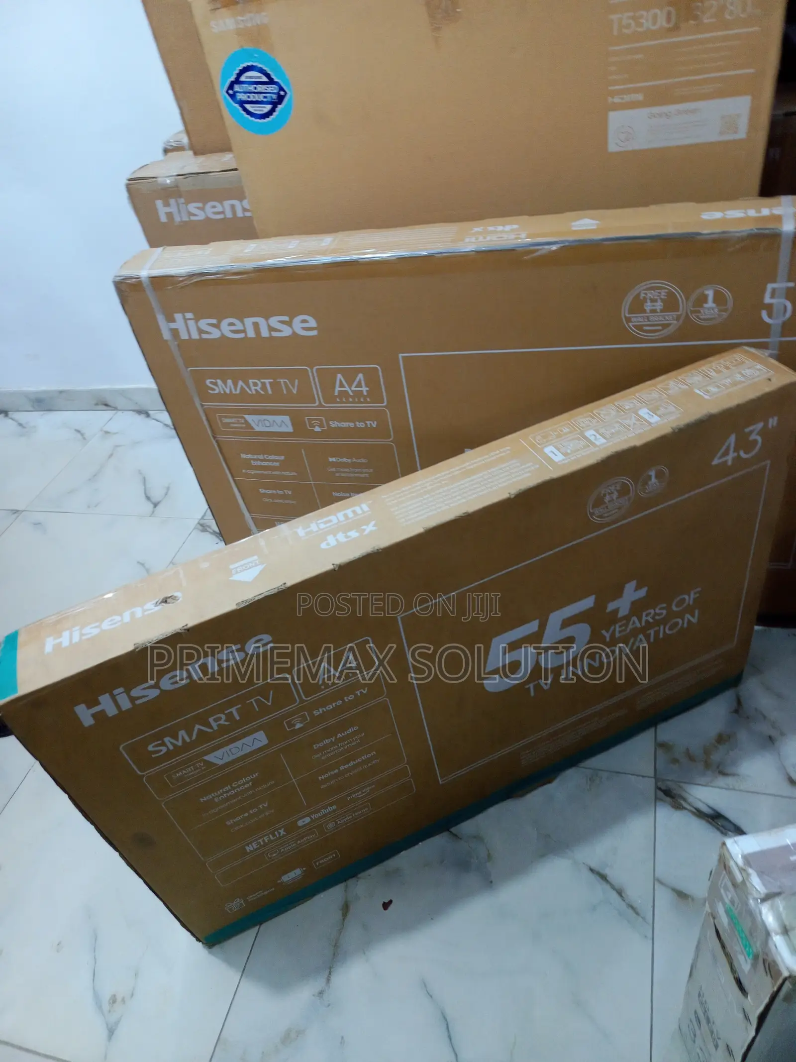 The 43" Hisense Home Theater Hero