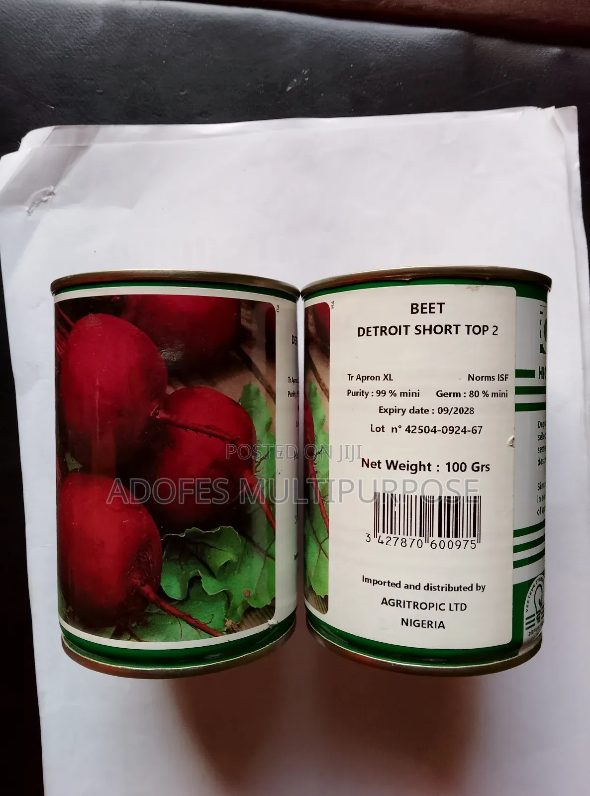 Beetroot Detroit Seeds 100g