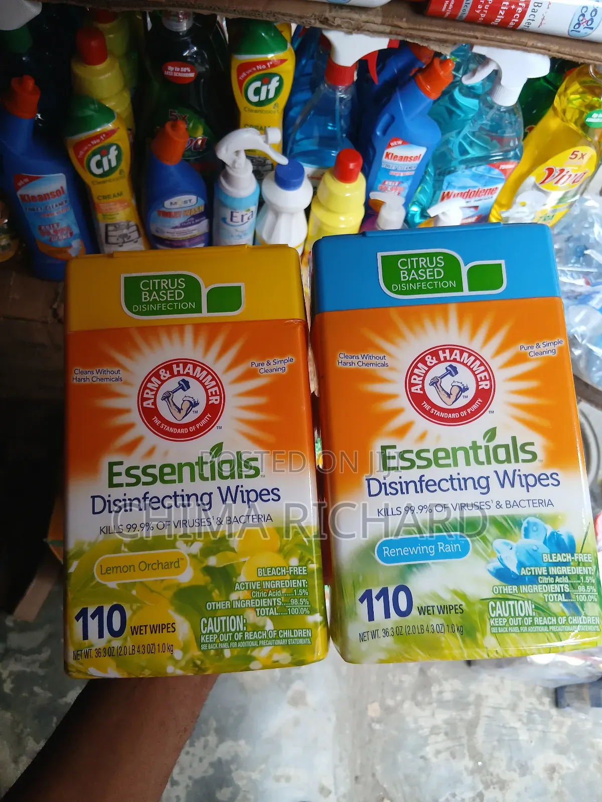 Essentials Disinfectant Wipes