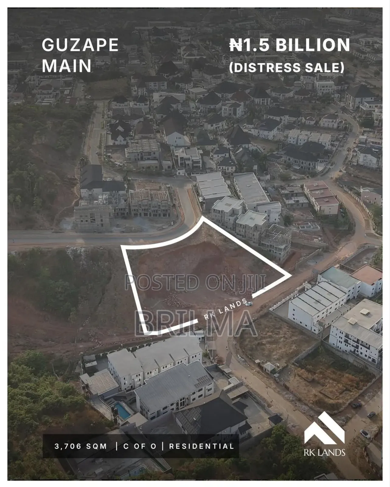 Land in Guzape for Sale