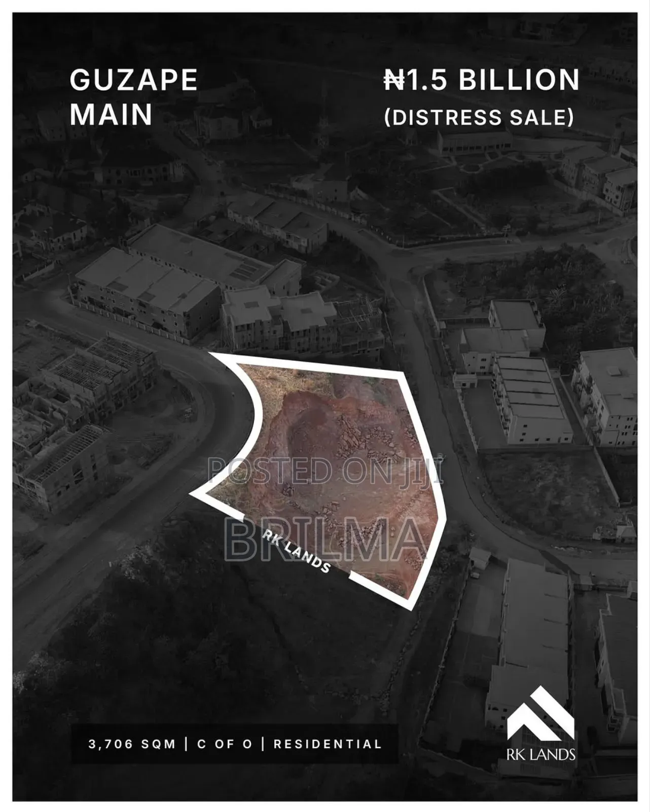 Land in Guzape for Sale