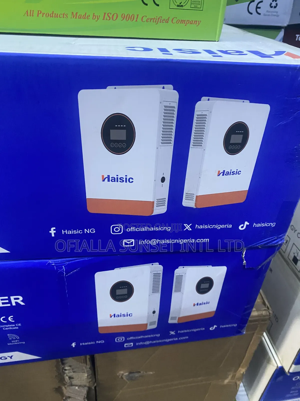 8kwh Lithium + 4.2kva Haisic All in One Solar Generator