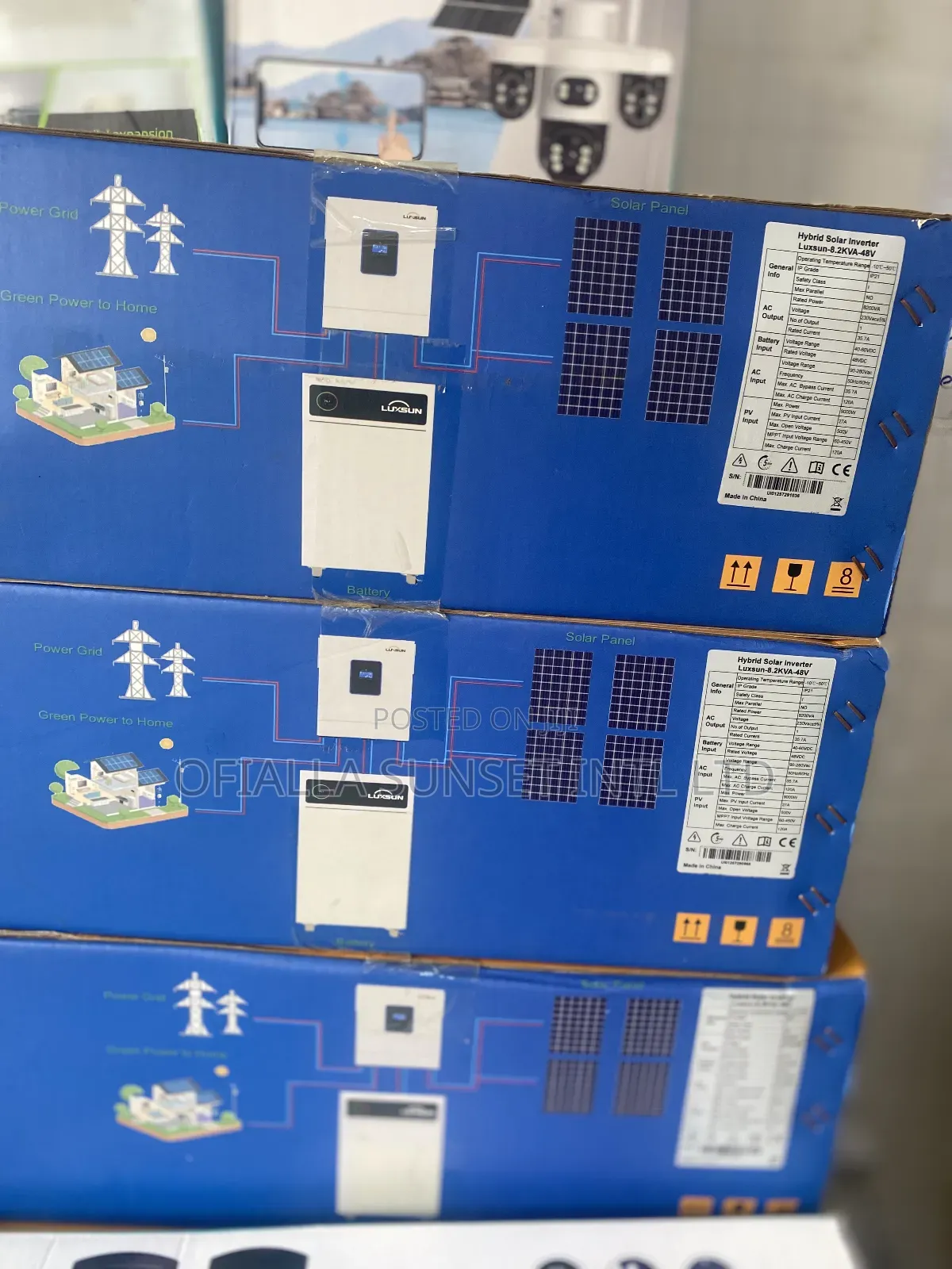 4.2kva 24v Luxsun Hybrid Power Inverter