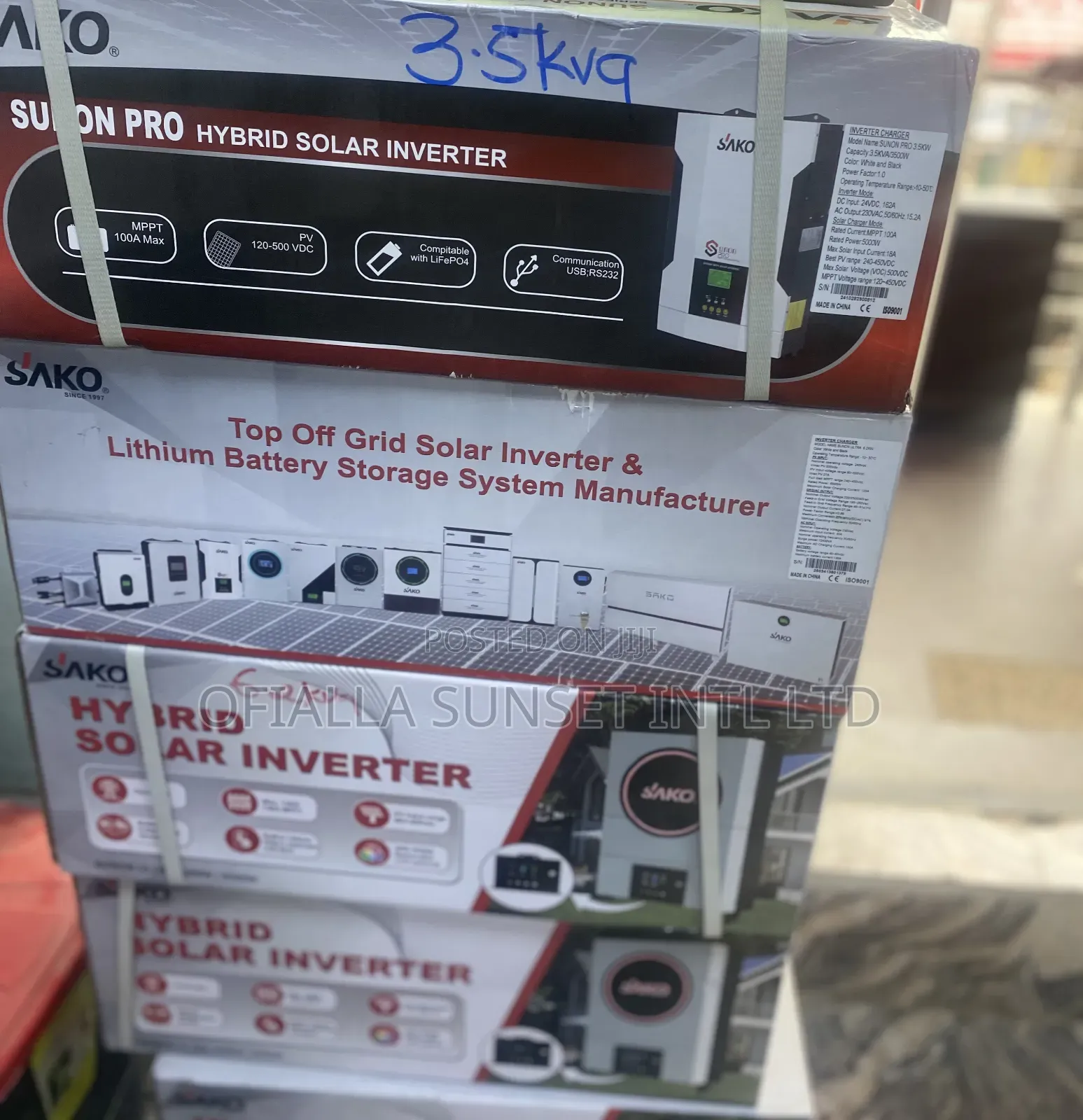 3.5kva 24v Sako Hybrid Power Inverter