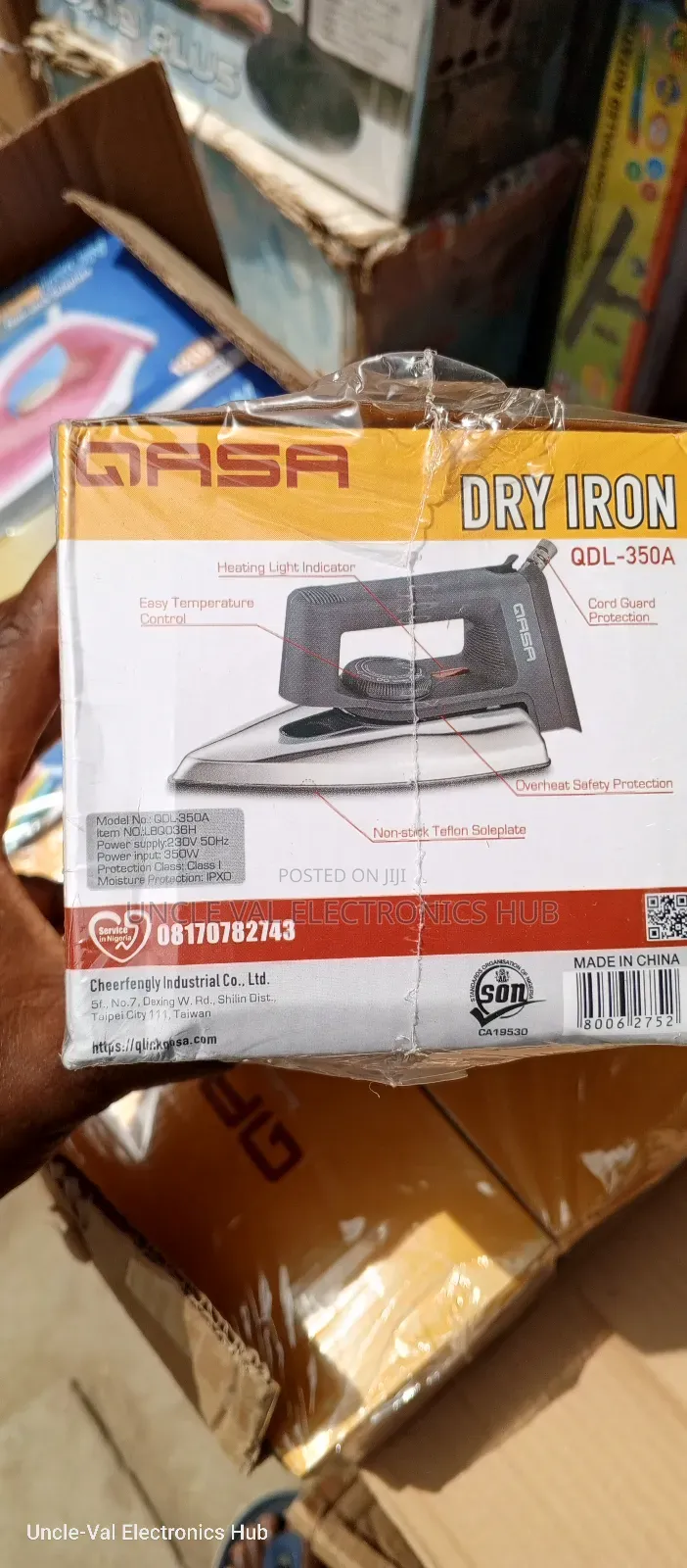 Qasa Inverter Pressing Iron (350w)