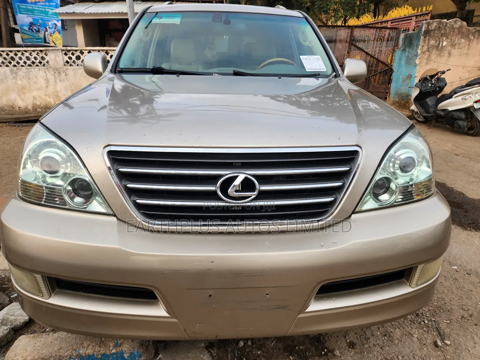 Lexus GX 470 Sport Utility 2005 Gold