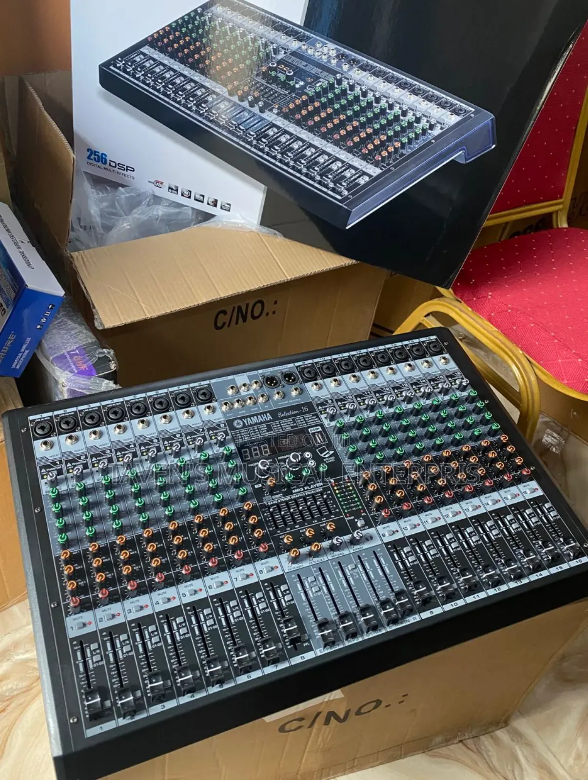 Yamaha Professional Audio Mixer.