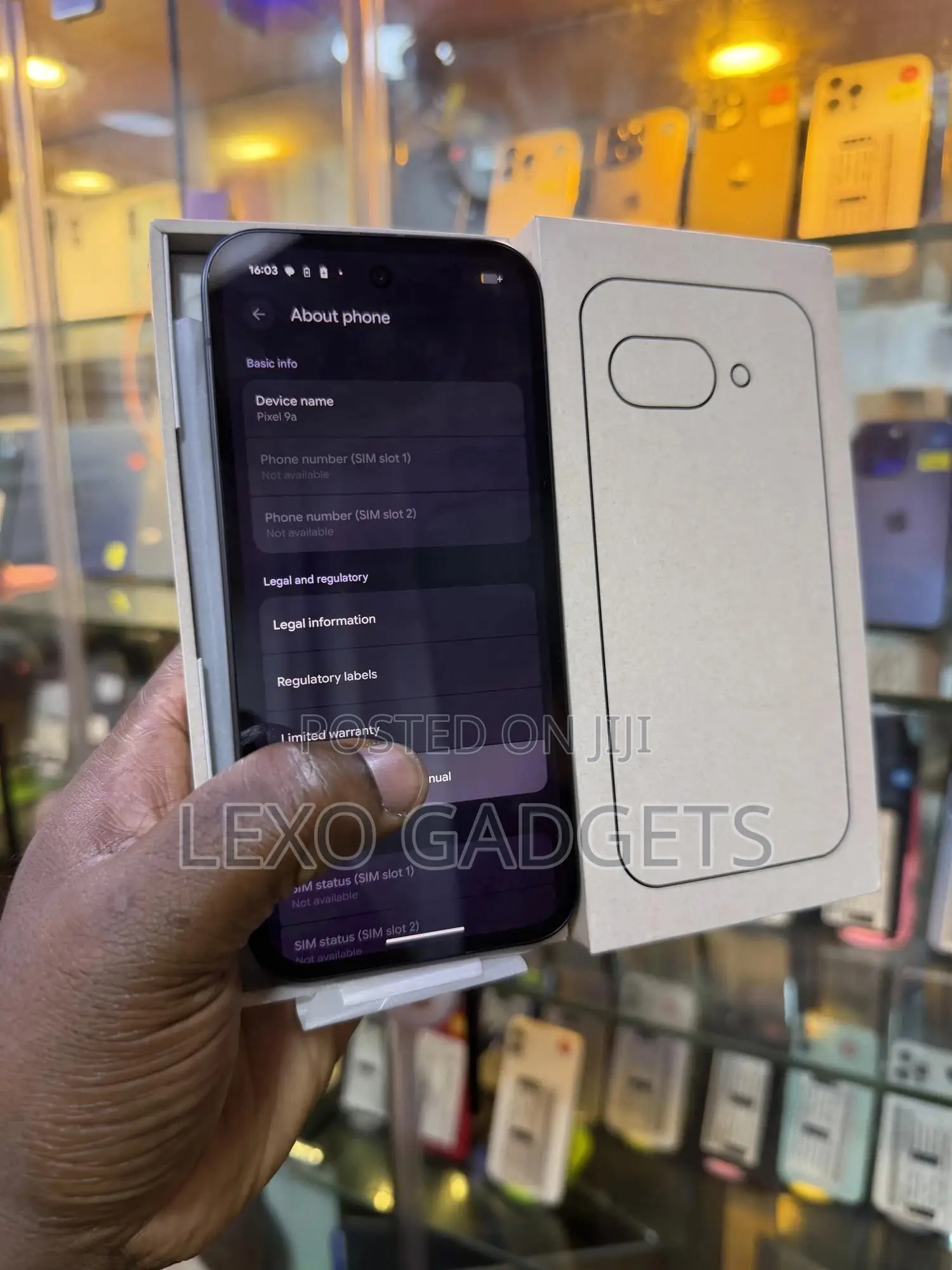 New Google Pixel 9a 128 GB Black
