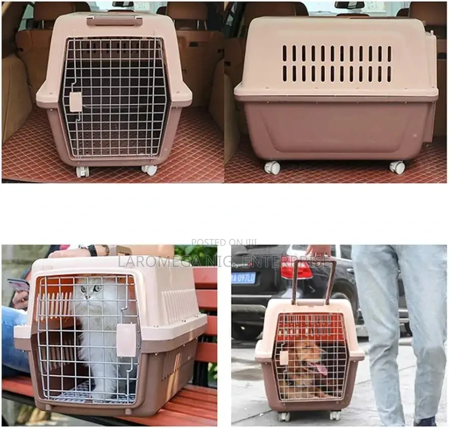 Local Pet Travel Carriers –Sturdy Aviation Crates (5 Sizes)
