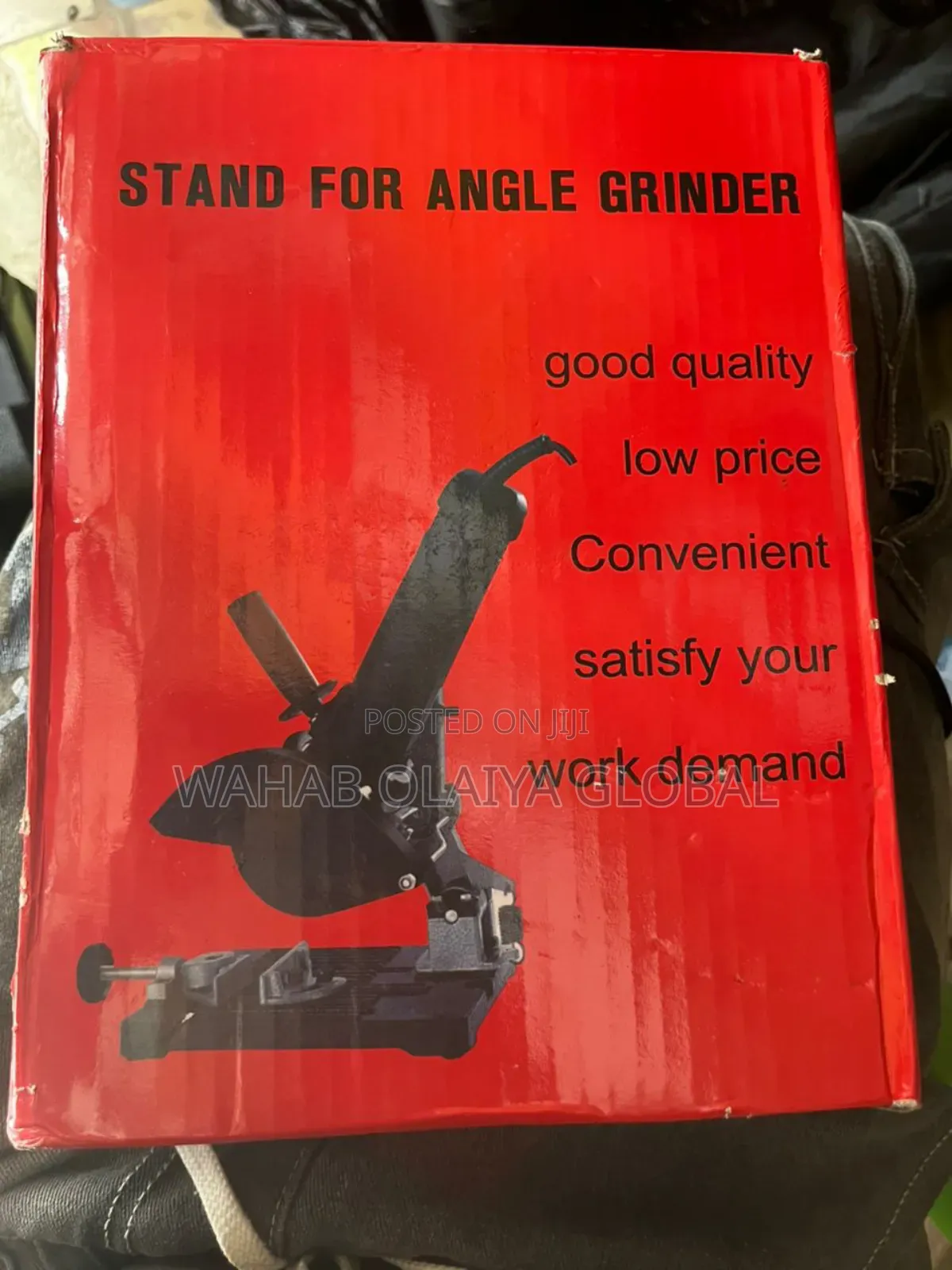 Universal Angle Grinder Stand 4–5" (Cast Iron Base)