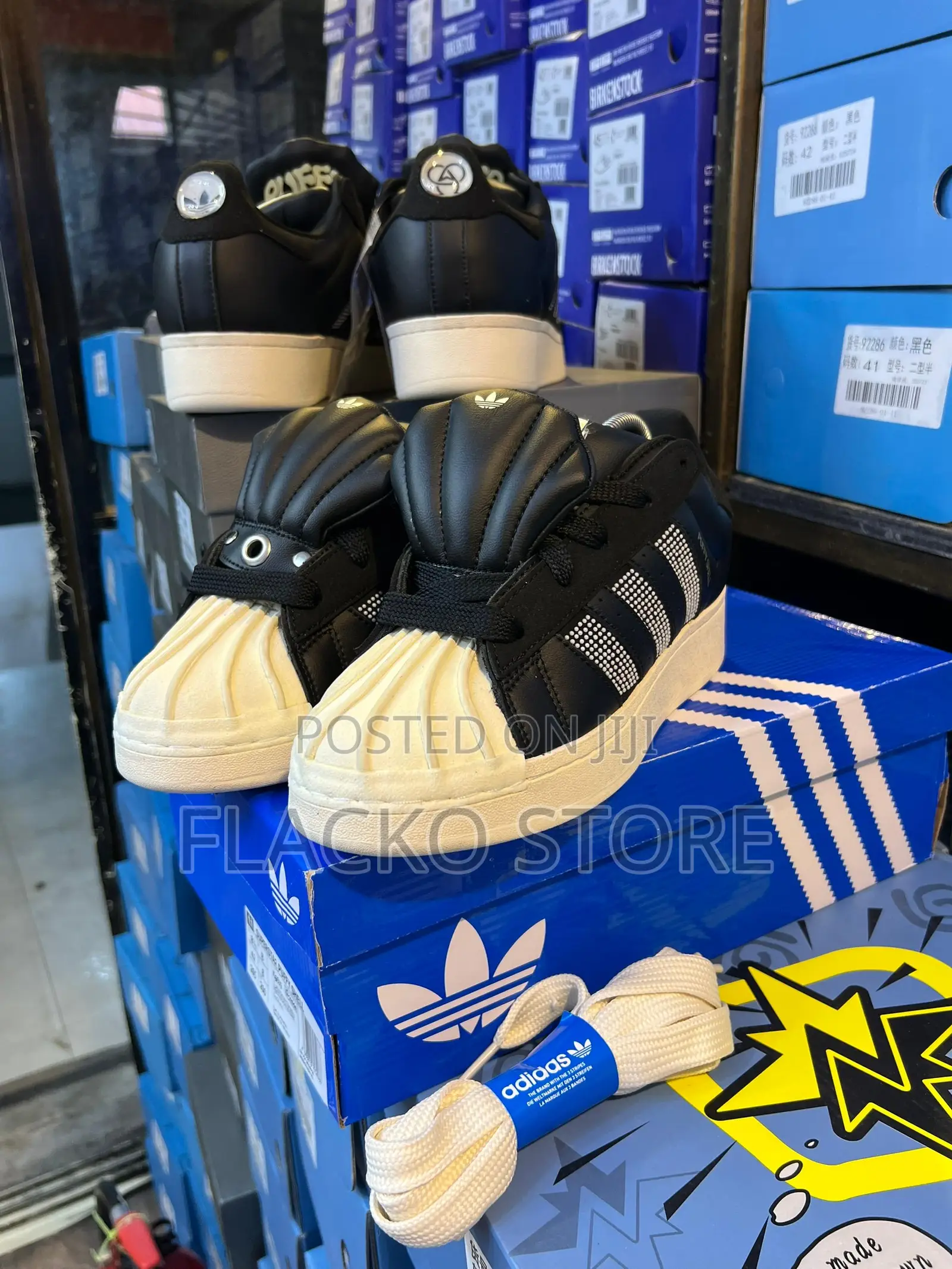 Original Gali X Adidas Originals Superstar Puff Shell Sneakers