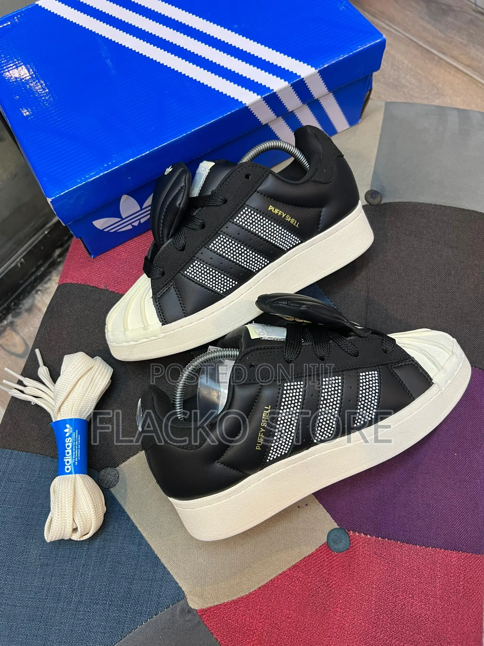 Original Gali X Adidas Originals Superstar Puff Shell Sneakers
