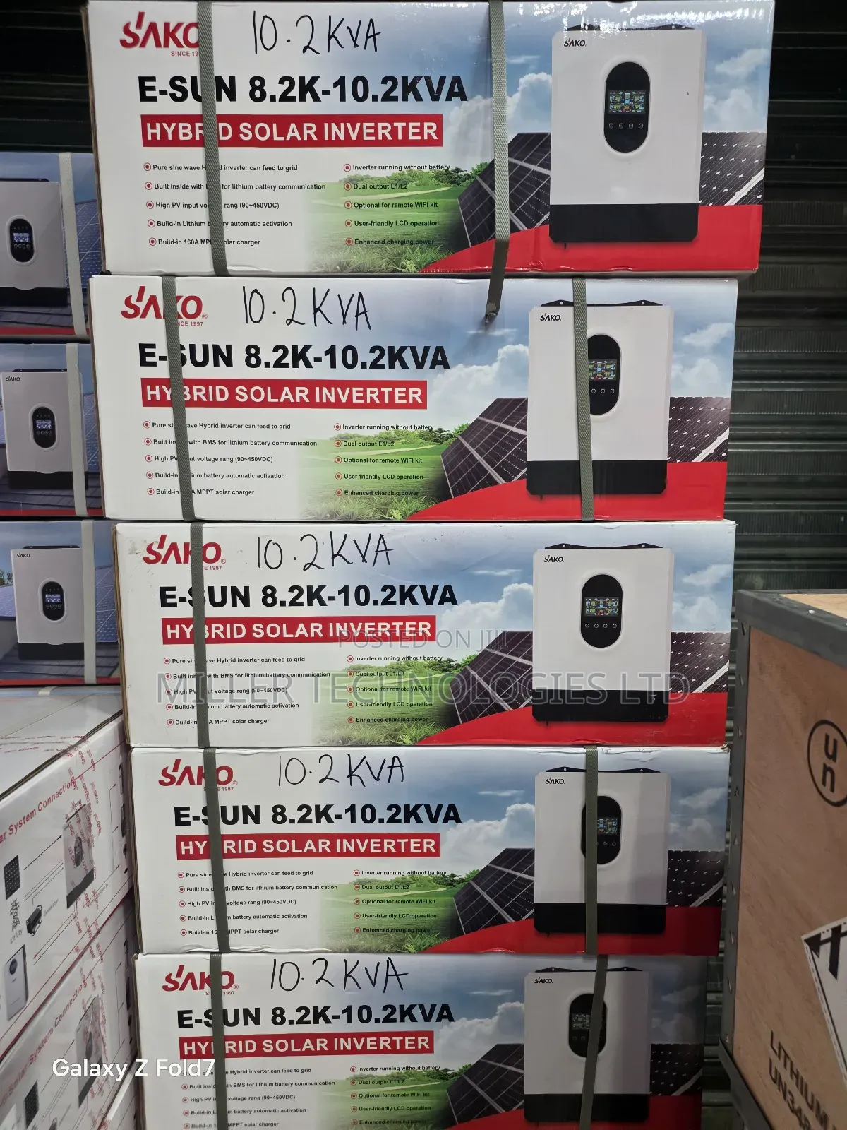Sako Hybrid Inverter 10.2kva 48v