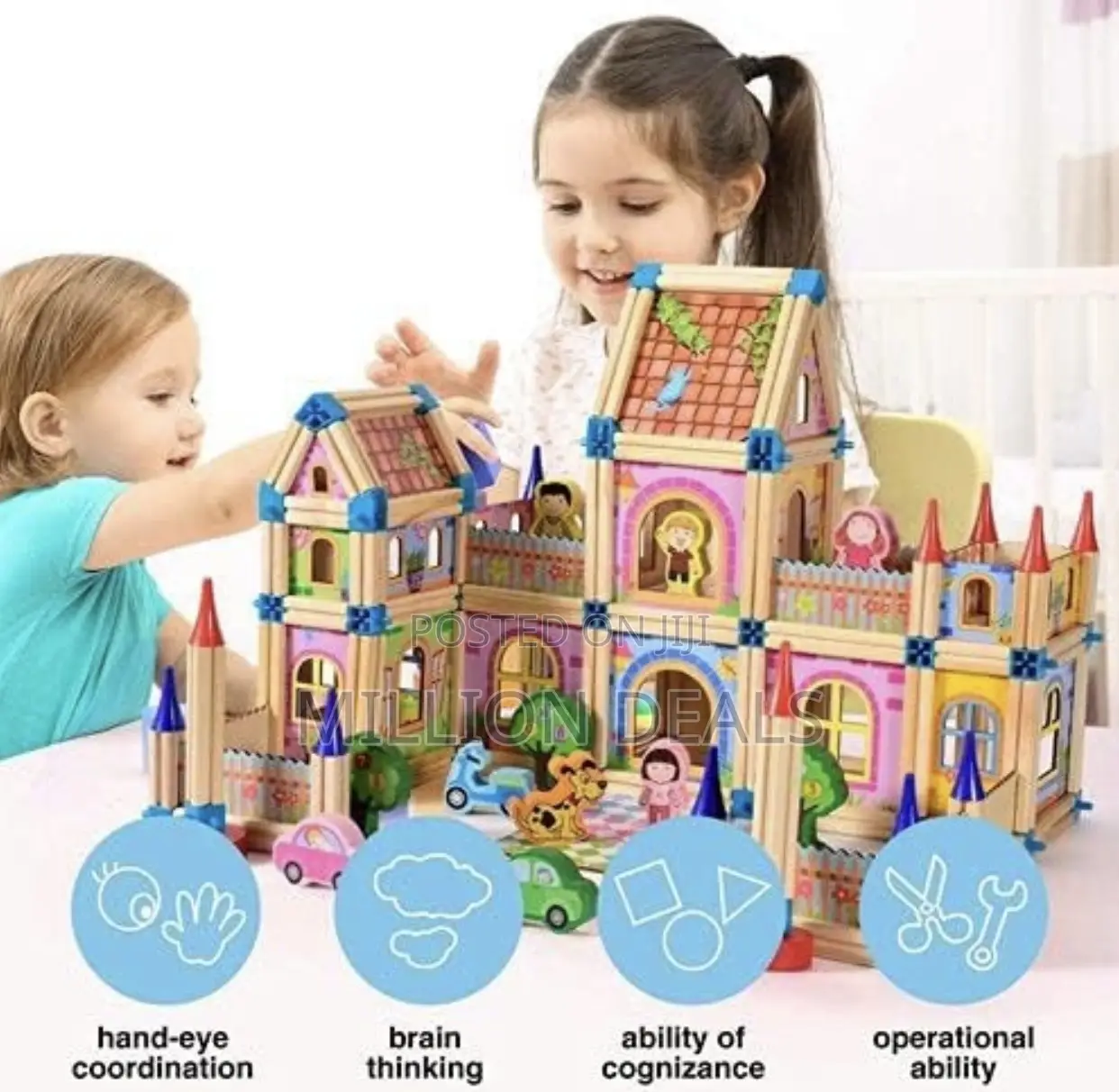 Master of Architecture Building Blocks Toy Ages 3+