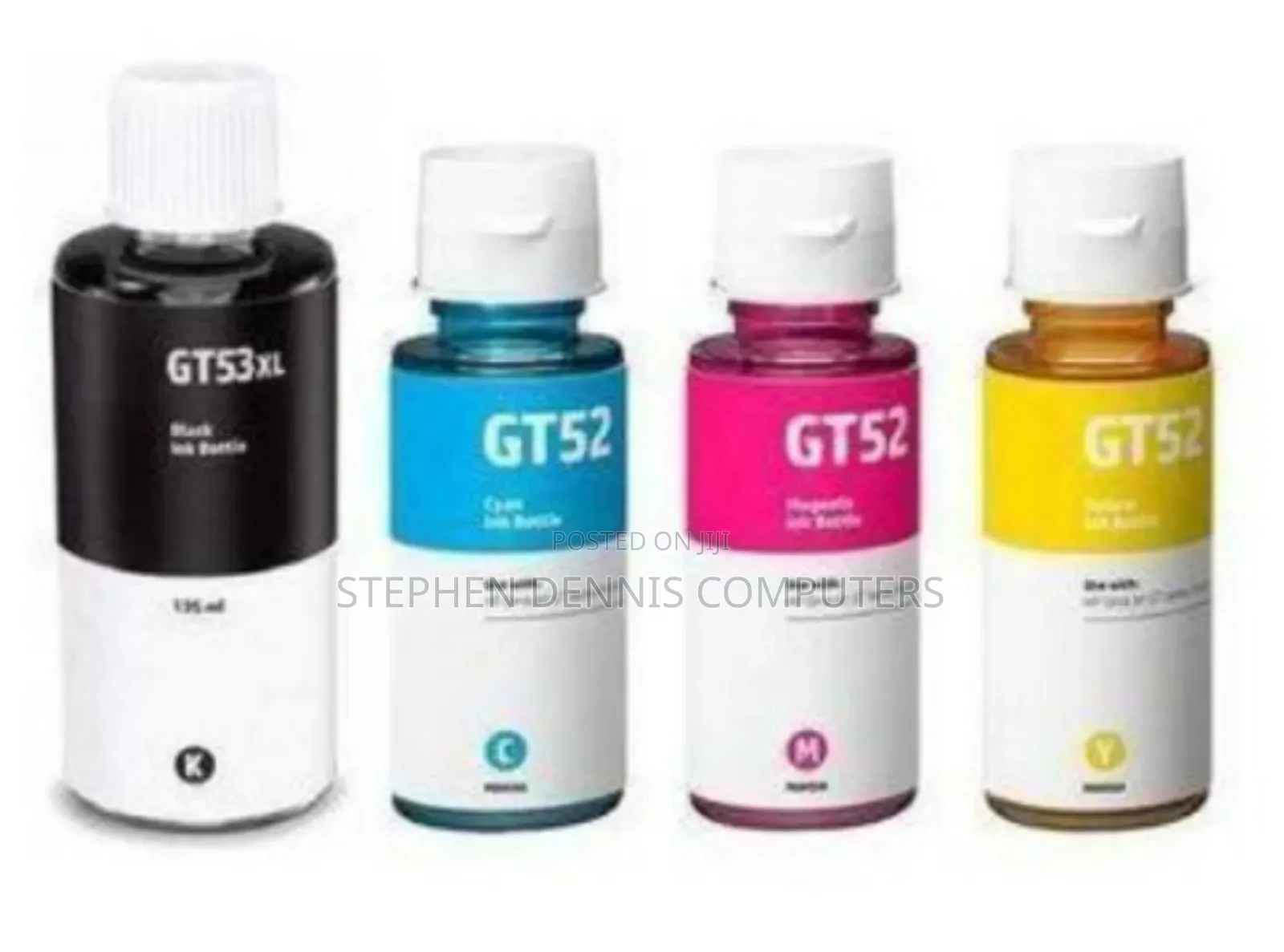 Gt53 Xl/Gt52 Hp Refillable Printer Ink