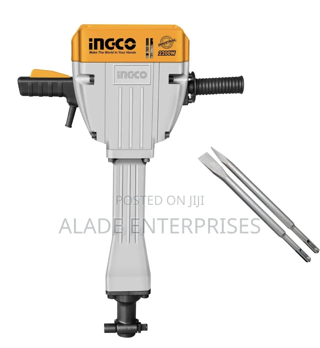 Ingco Demolition Breaker 30kg Pdb22001, 2200w Demolition Hammer