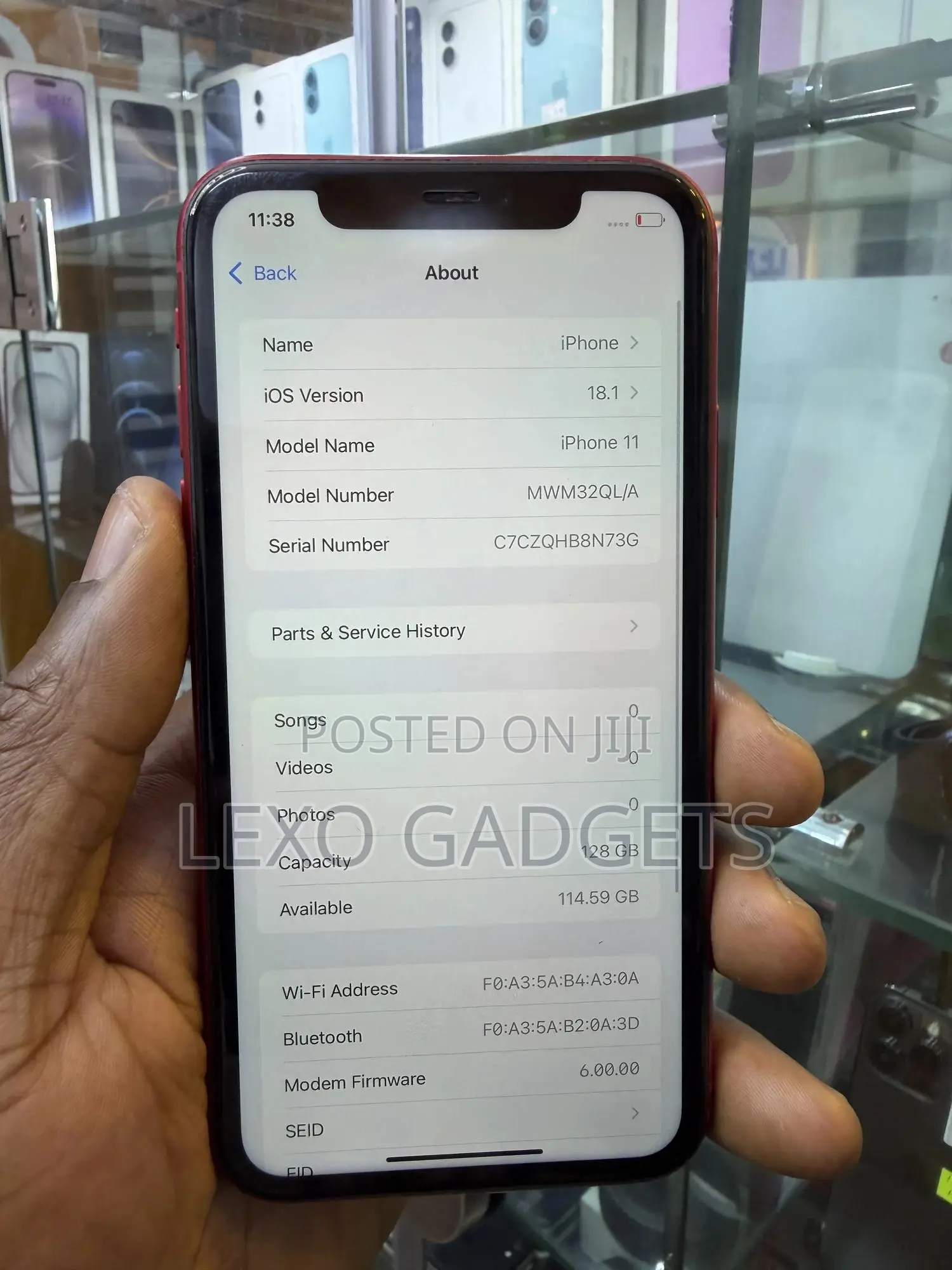 Apple iPhone 11 128 GB Red