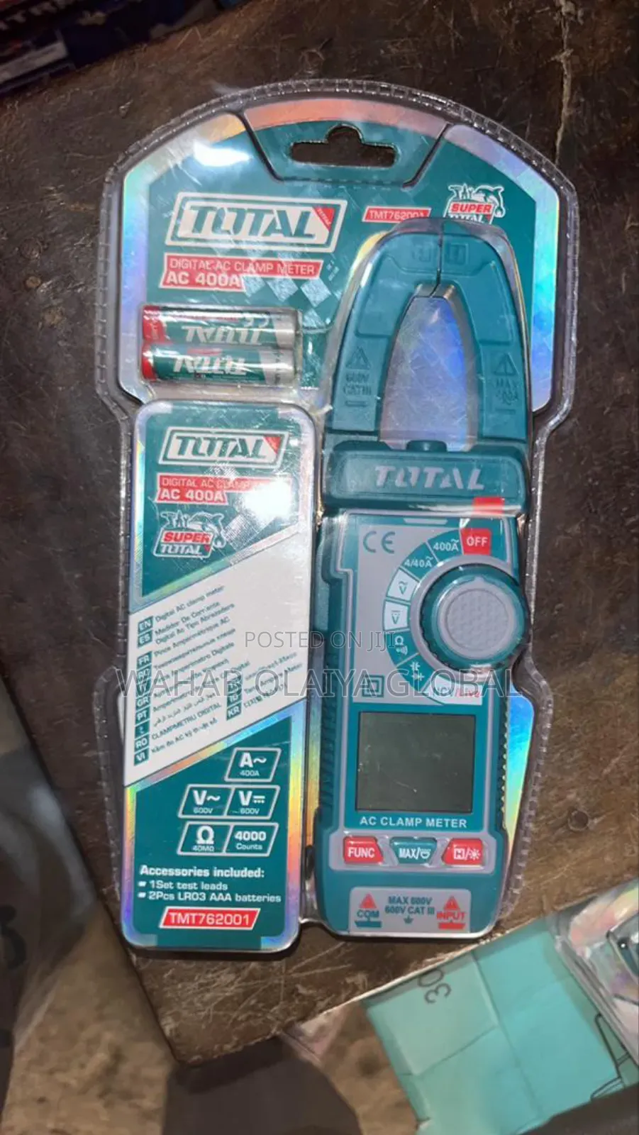Total Tmt762001 True RMS Digital Clamp Meter