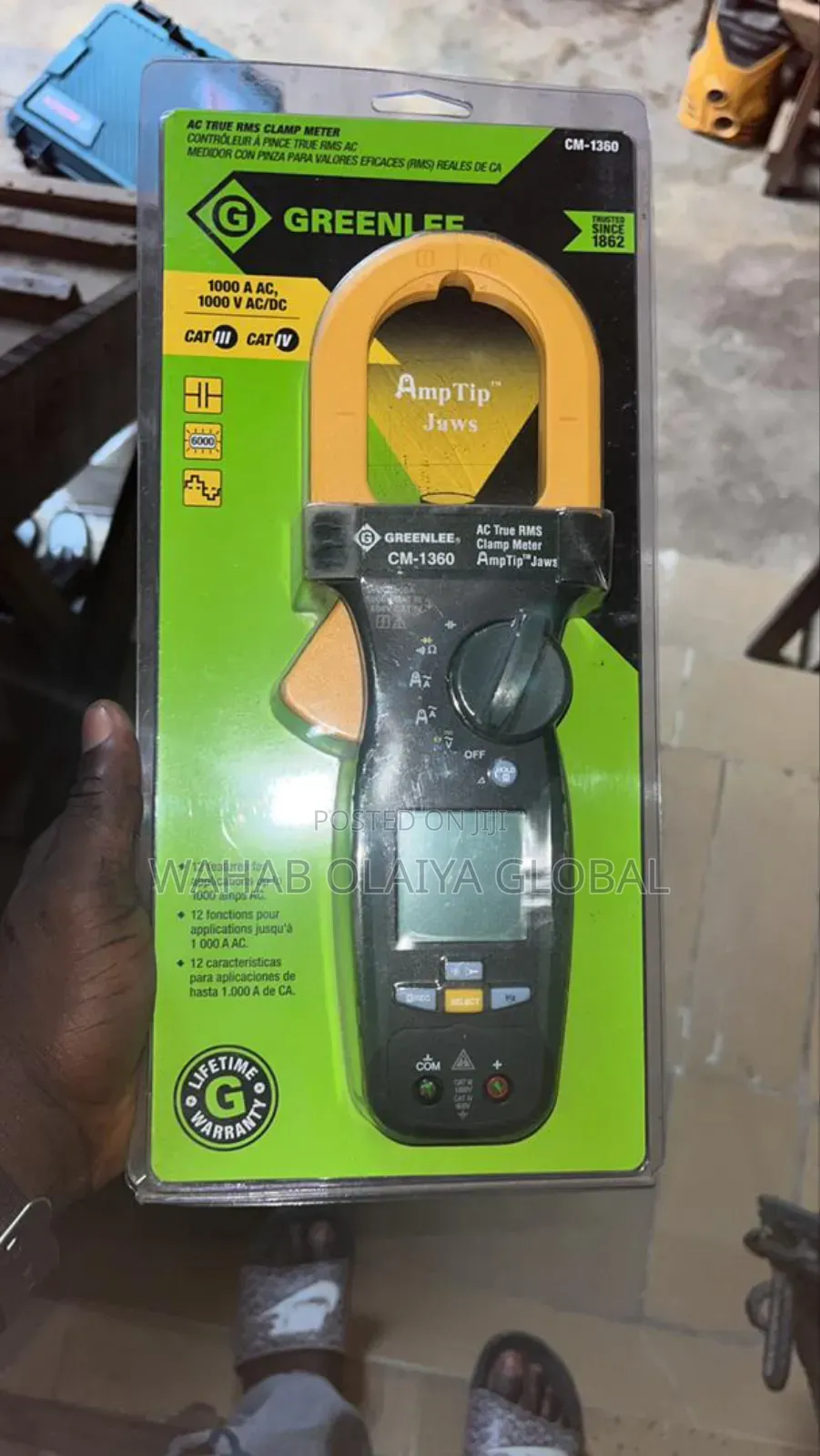 Total Tmt762001 True RMS Digital Clamp Meter