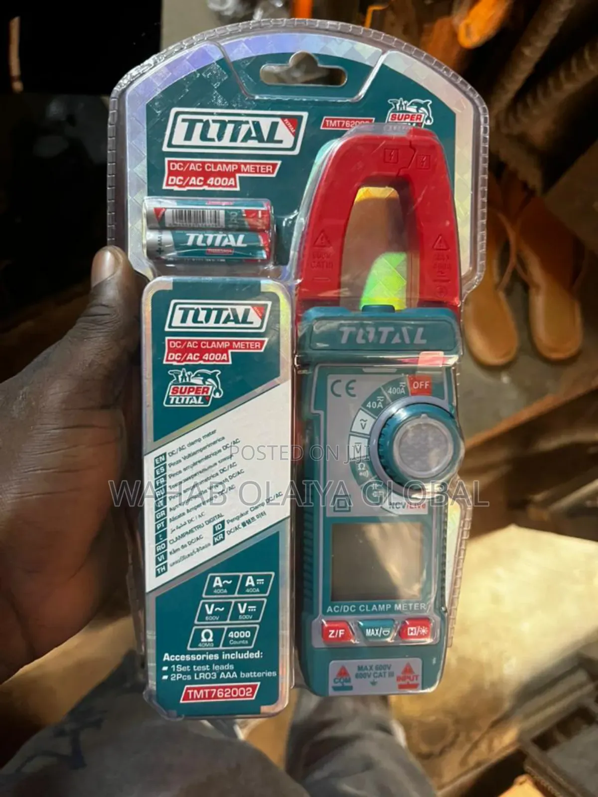 Total Tmt762001 True RMS Digital Clamp Meter