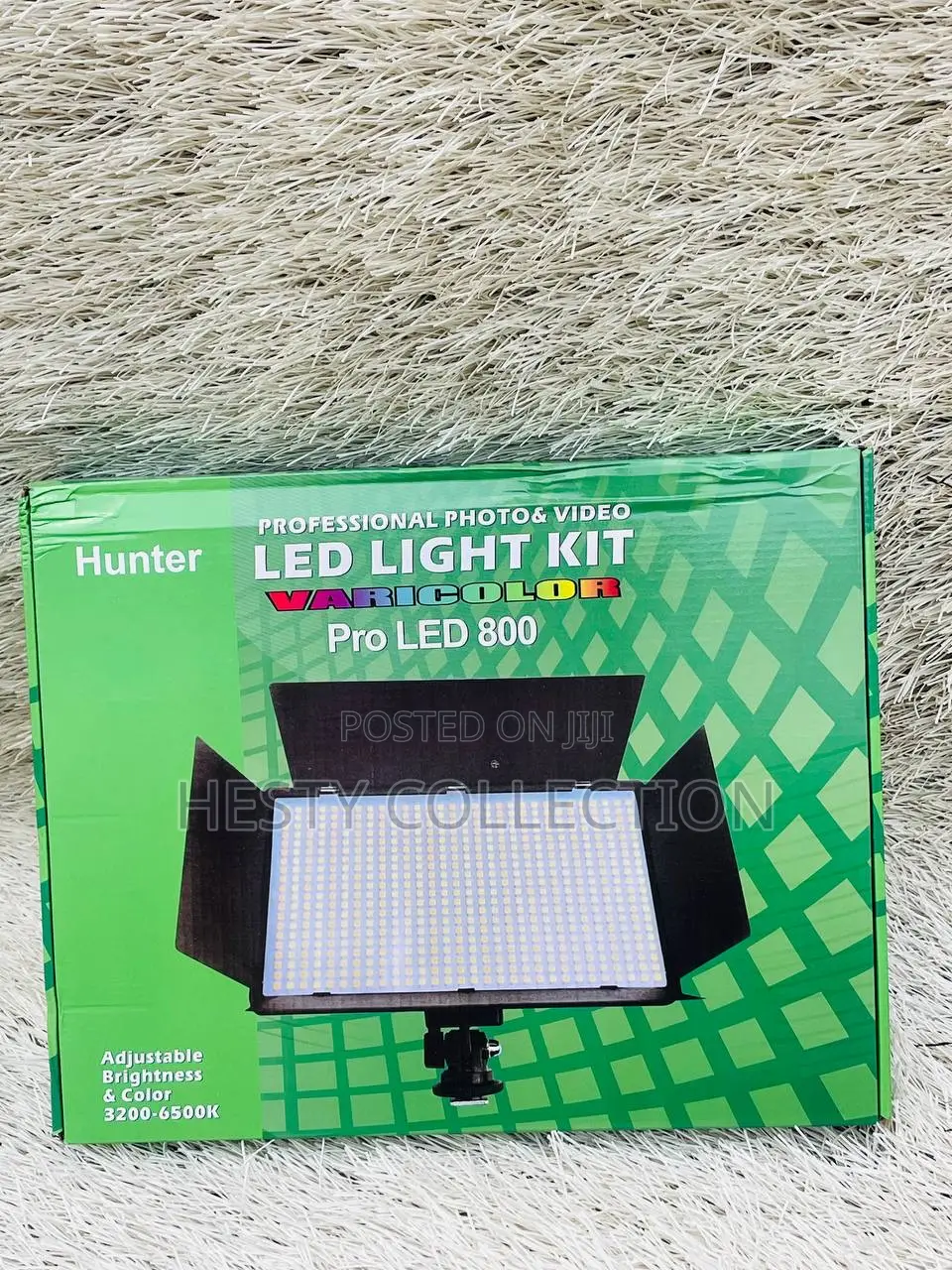 Led 800 RGB Rechargeable Led Light With Tripod Stand and Accessories