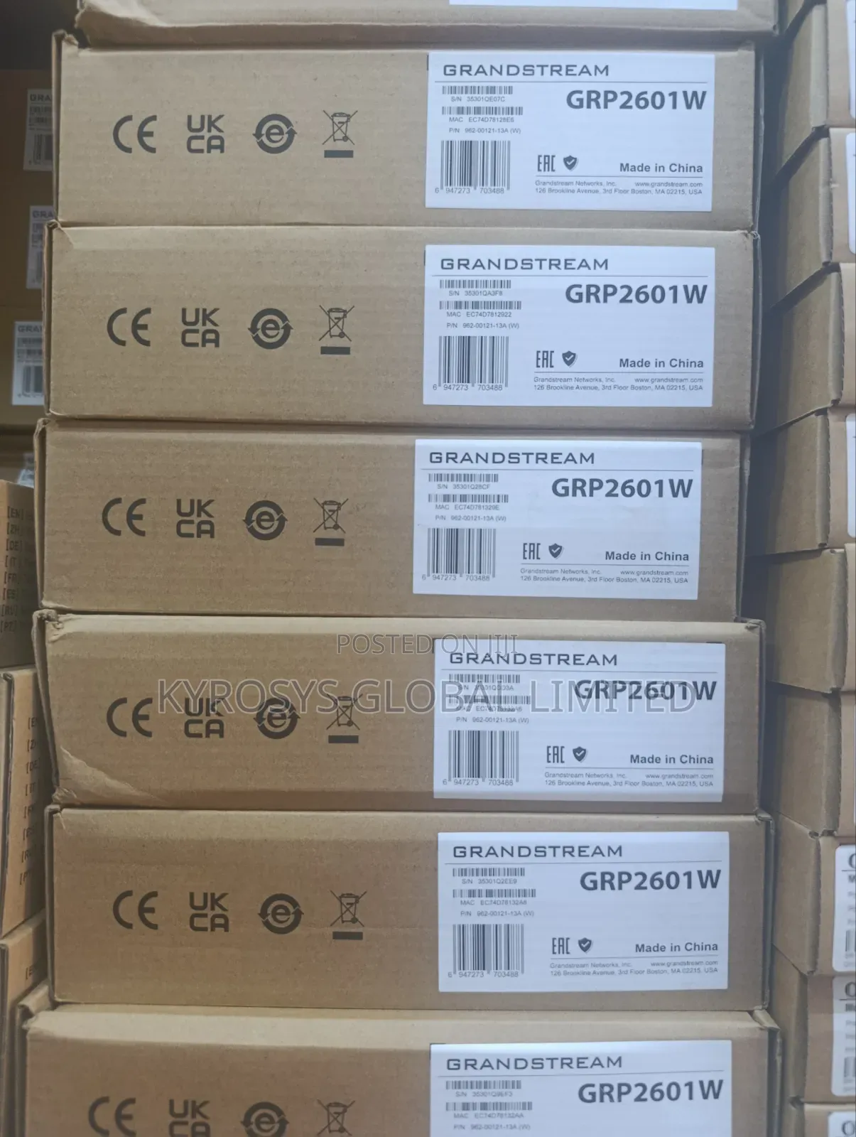Grandstream Grp2601w Wireless Ip Phone