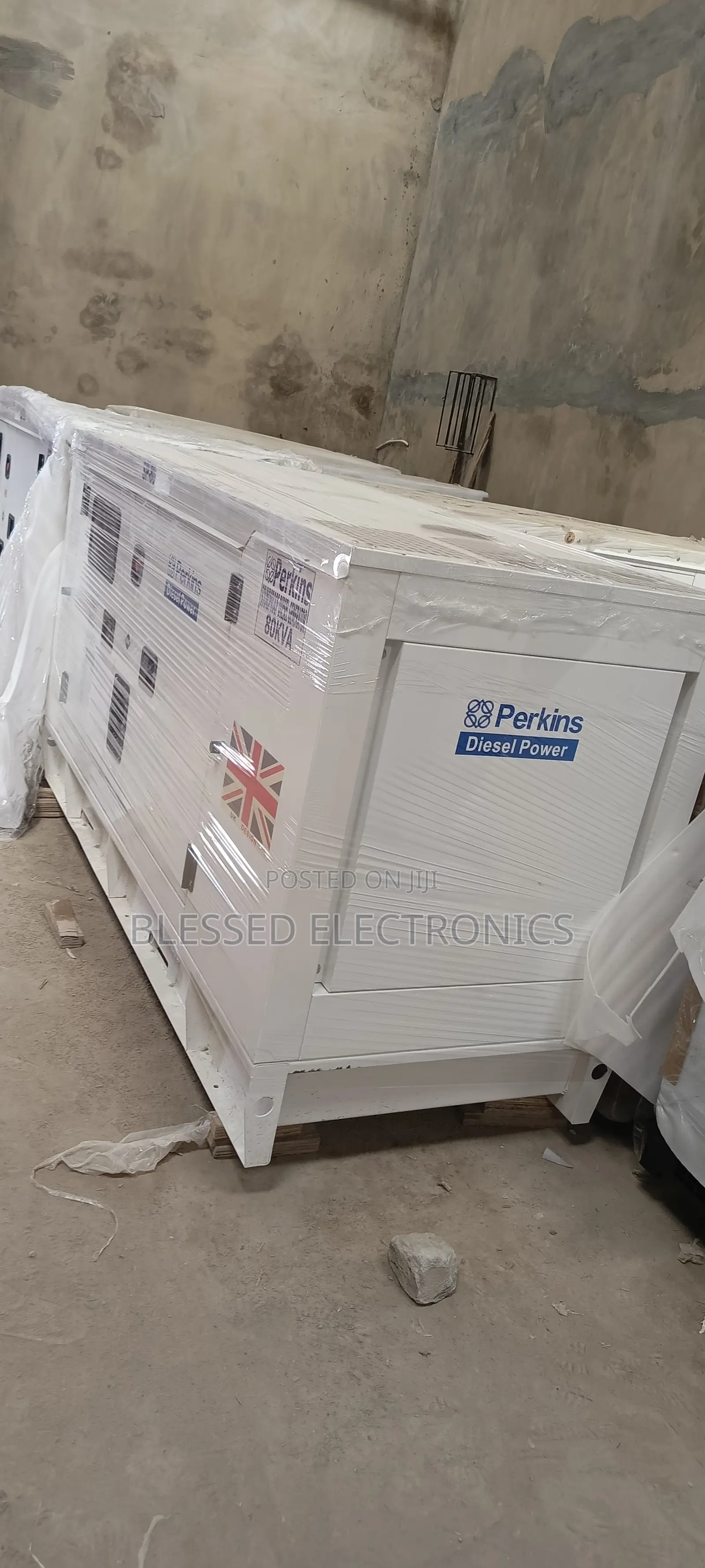 80kva Perkins Some Proof Diesel Generator 100% Copper Wire Made in Uk