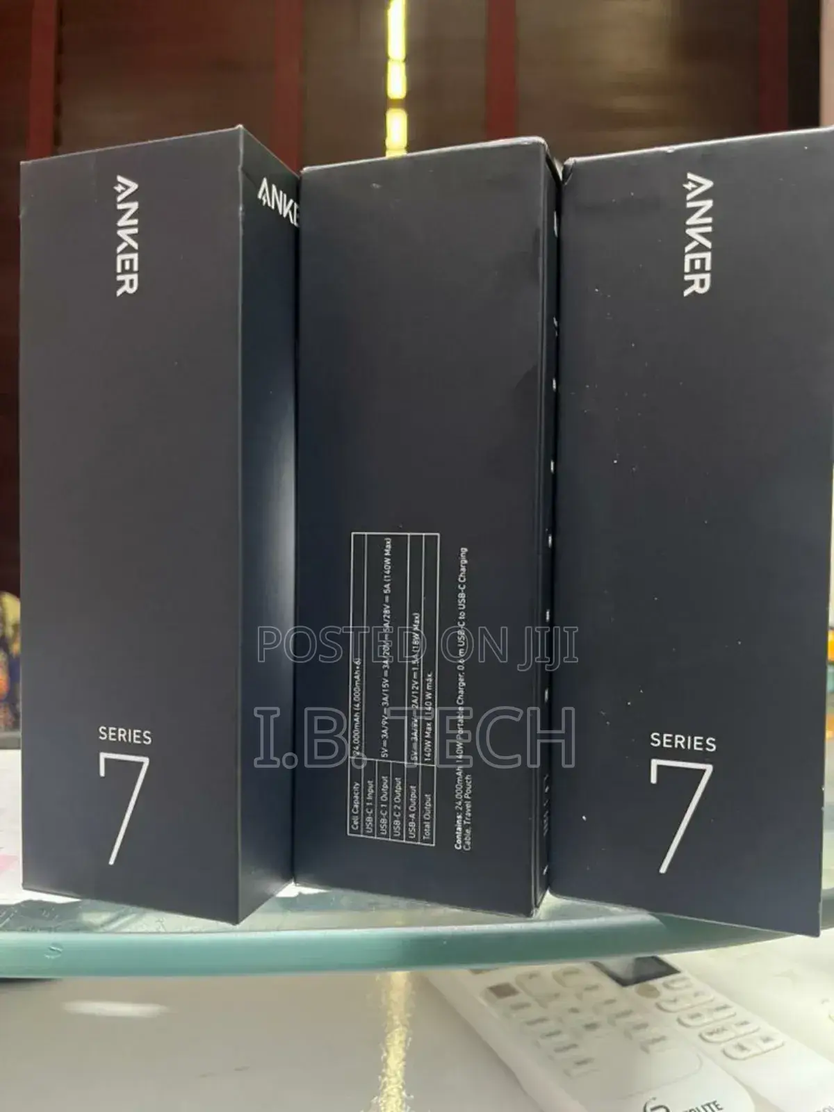 Anker 737 Power Bank (24000mah) 140w Series 7