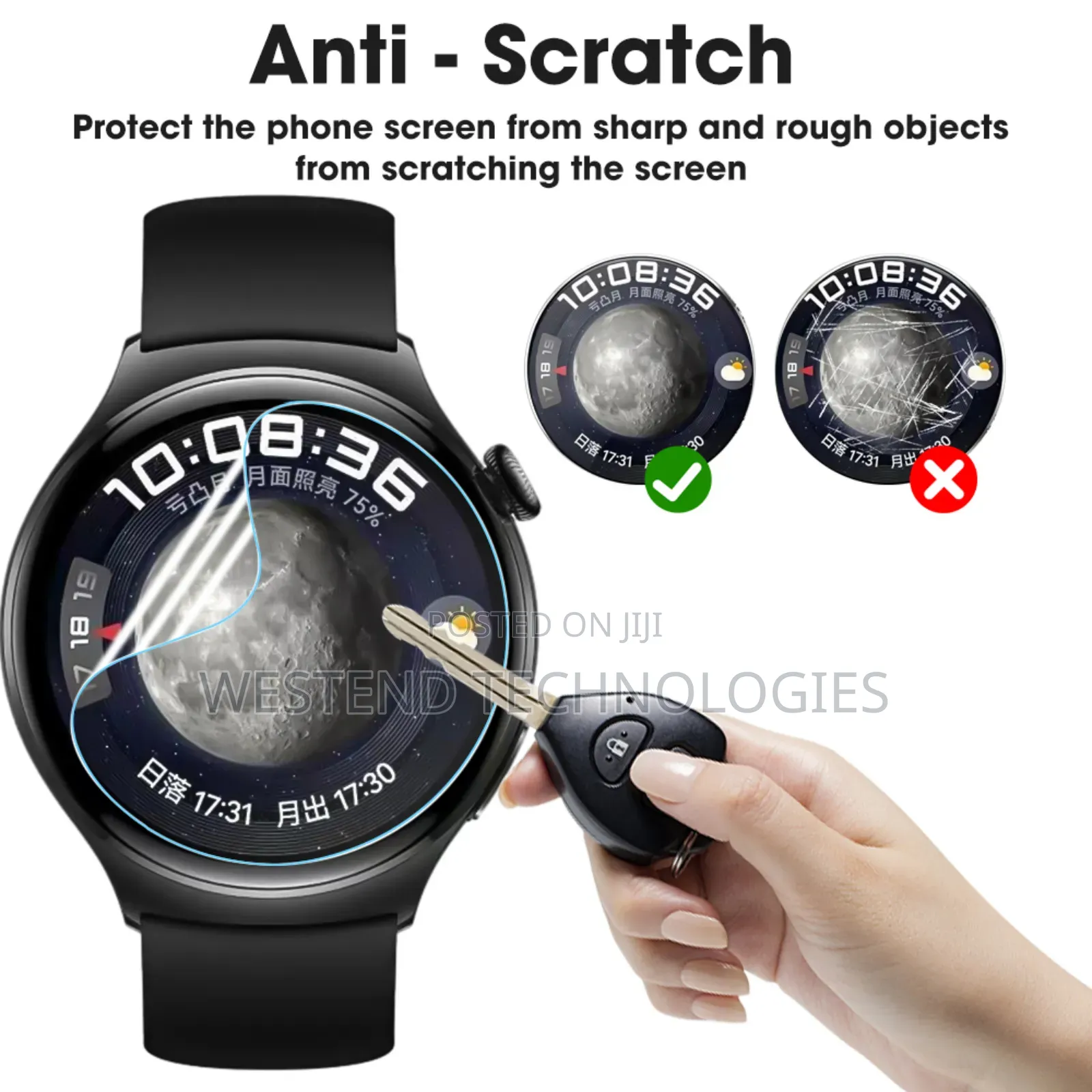 Z93 Pro Amoled Smart Watch With GPS and NFC Anti Scratch Proof