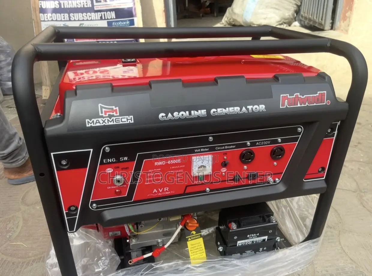 Original Maxmech 6.5kva Generator Key Start
