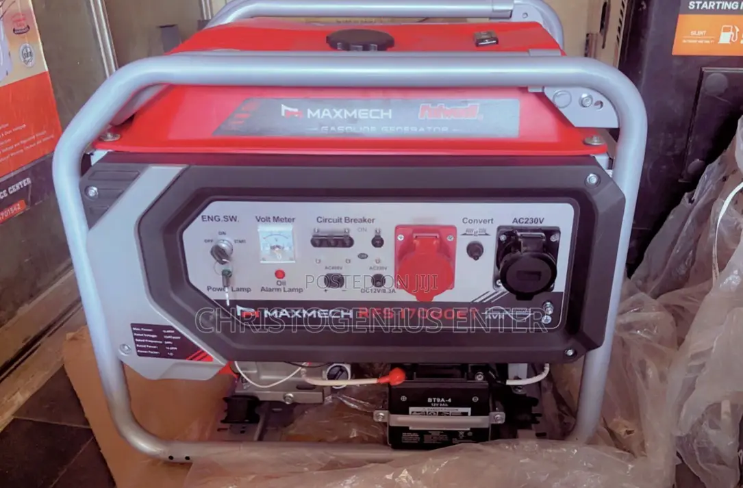 Maxmech 17000et Key Starter Generator