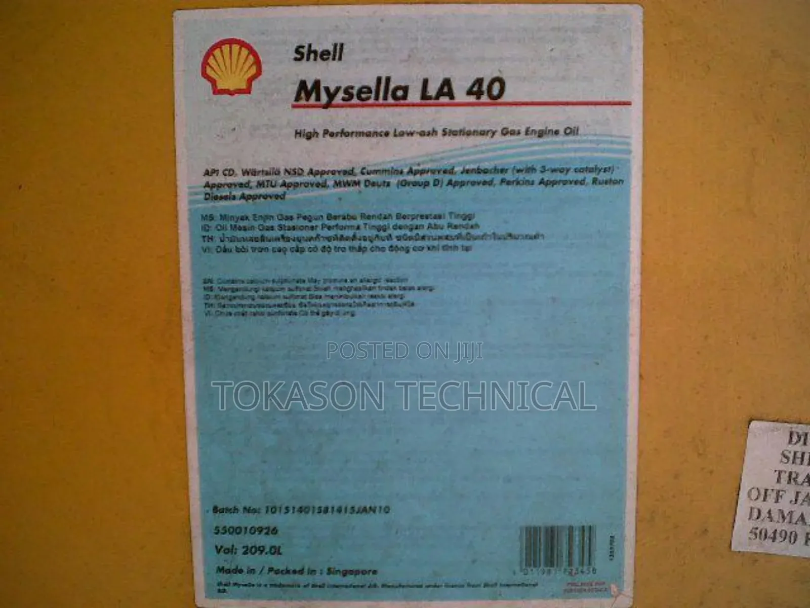 Shell Mysella La 40,