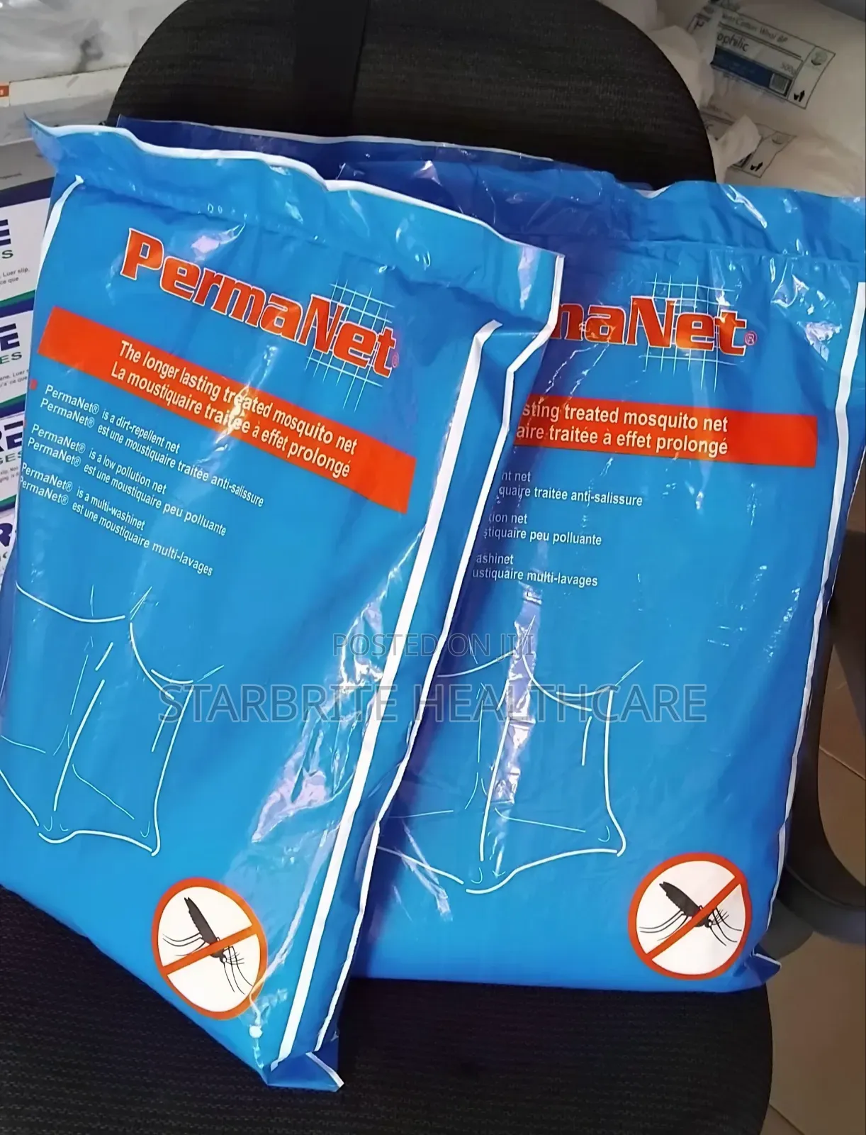 Treated Mosquito Net - White Soft