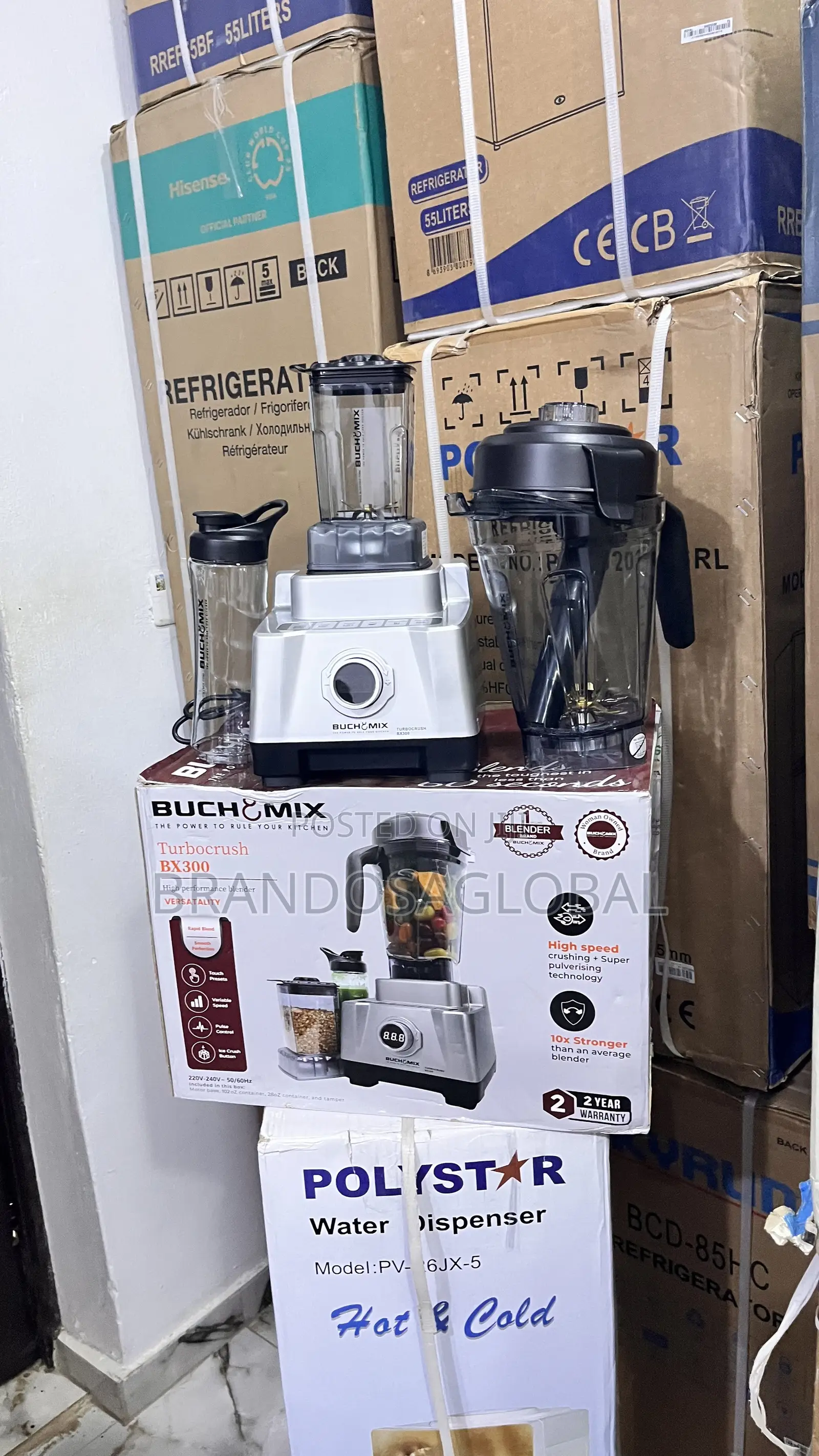 Buchymix Turbo Crush Bx300 Electric Blender