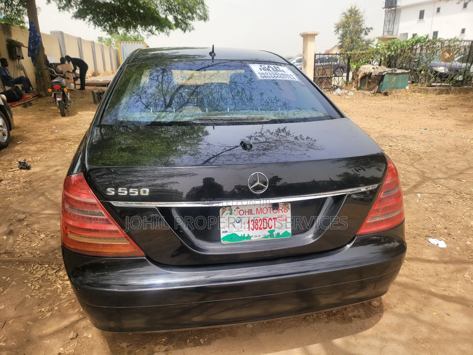Mercedes-Benz S-Class S 550 2012 Black