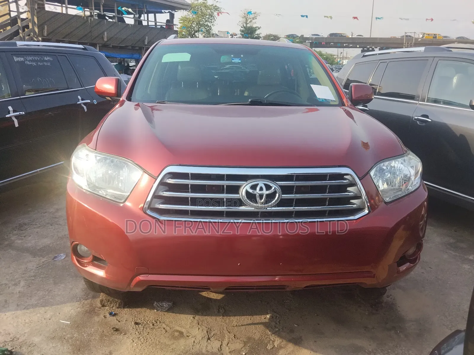 Toyota Highlander Limited 2010 Burgundy