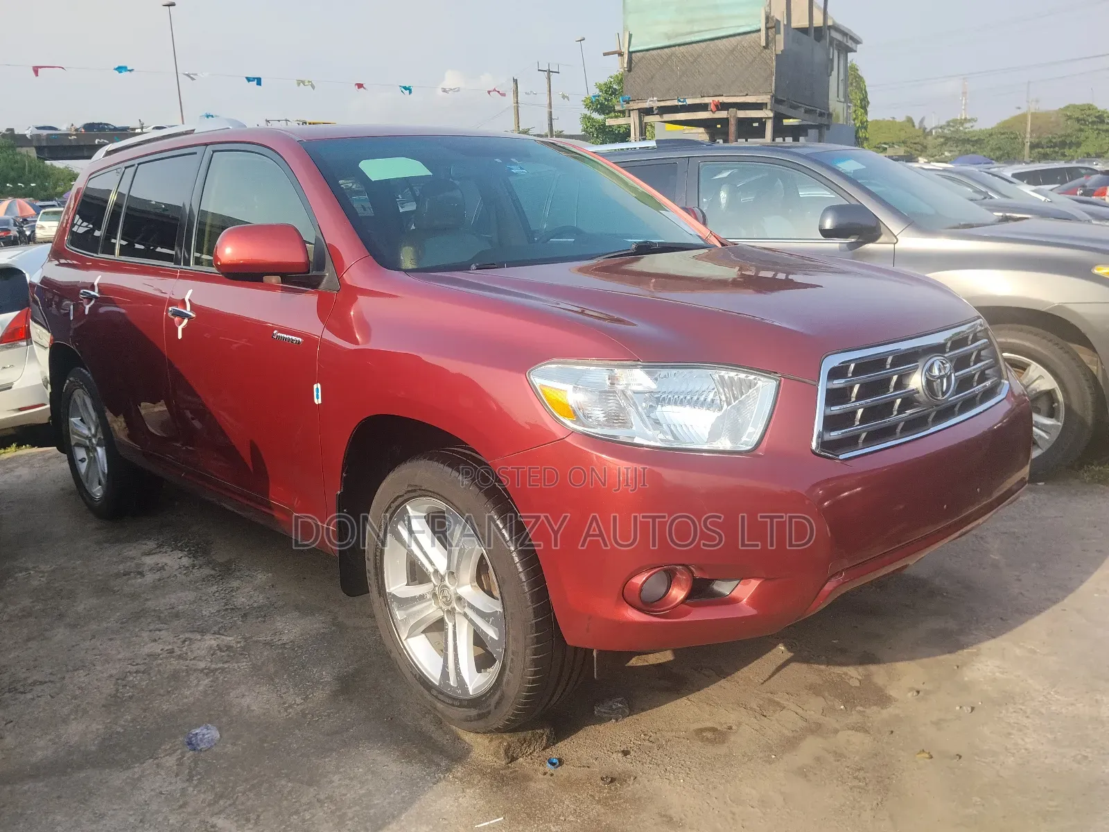 Toyota Highlander Limited 2010 Burgundy