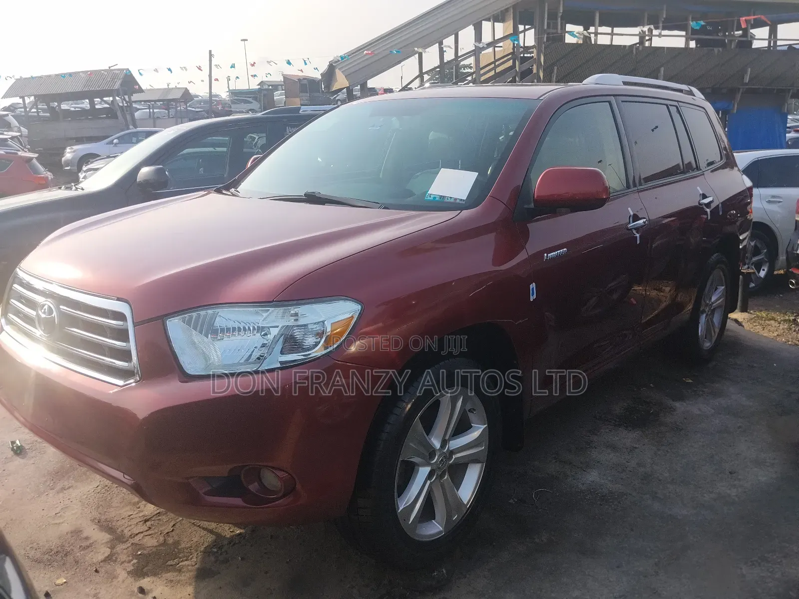 Toyota Highlander Limited 2010 Burgundy
