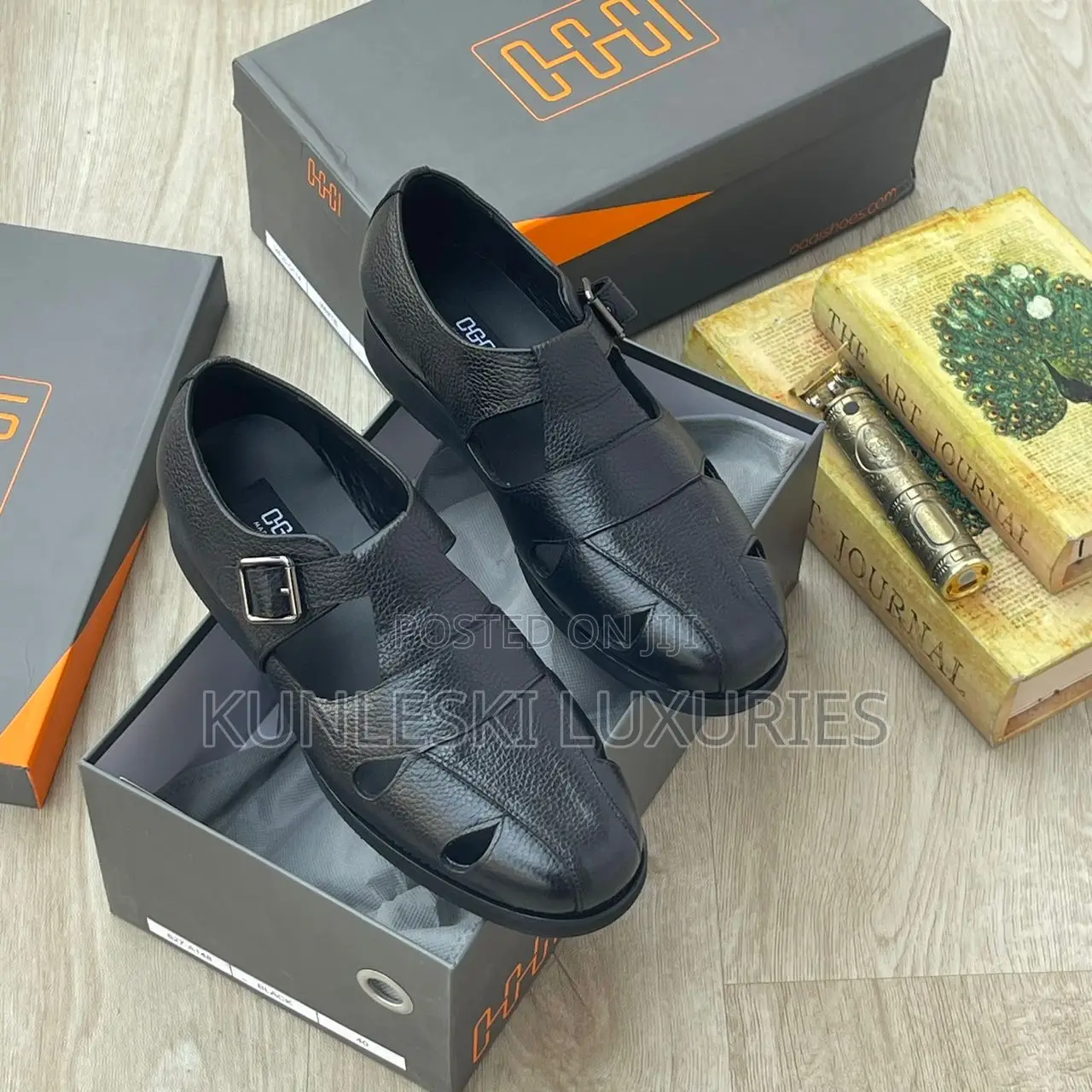 Original Oggi Leather Shoe Sandals for Men
