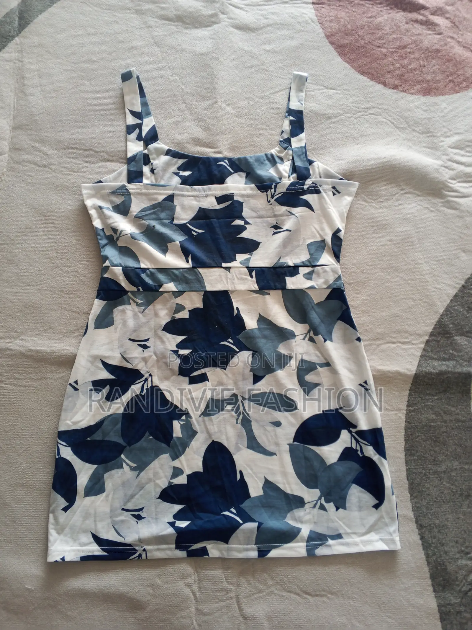 Sleeveless Floral Bodycon Dress