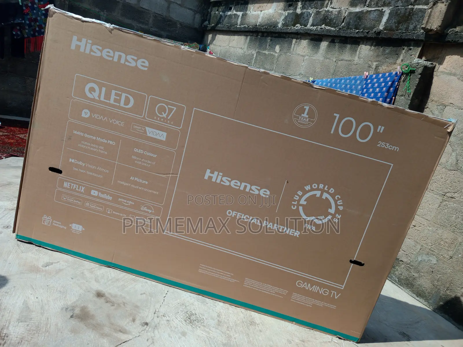 Hisense 100" Qled Smart Tv – Epic Entertainment Awaits
