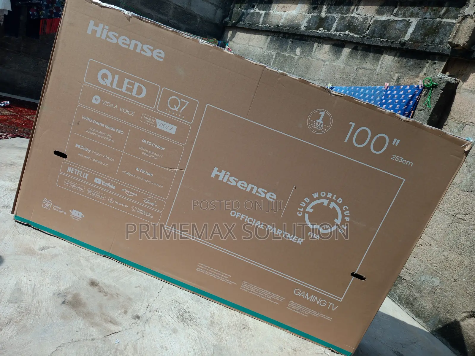 Hisense 100" Qled Smart Tv – Epic Entertainment Awaits