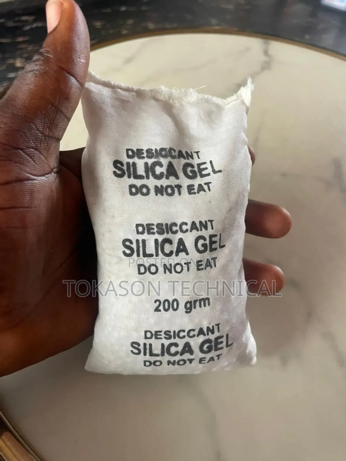 200-Gram Bag of Silica Gel Desiccant,