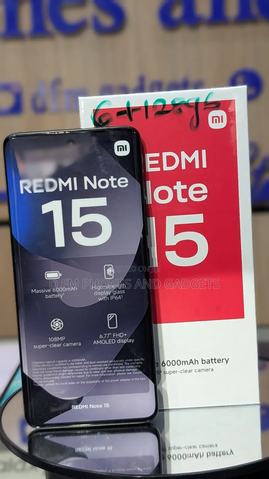 New Xiaomi Redmi Note 15 128 GB Blue