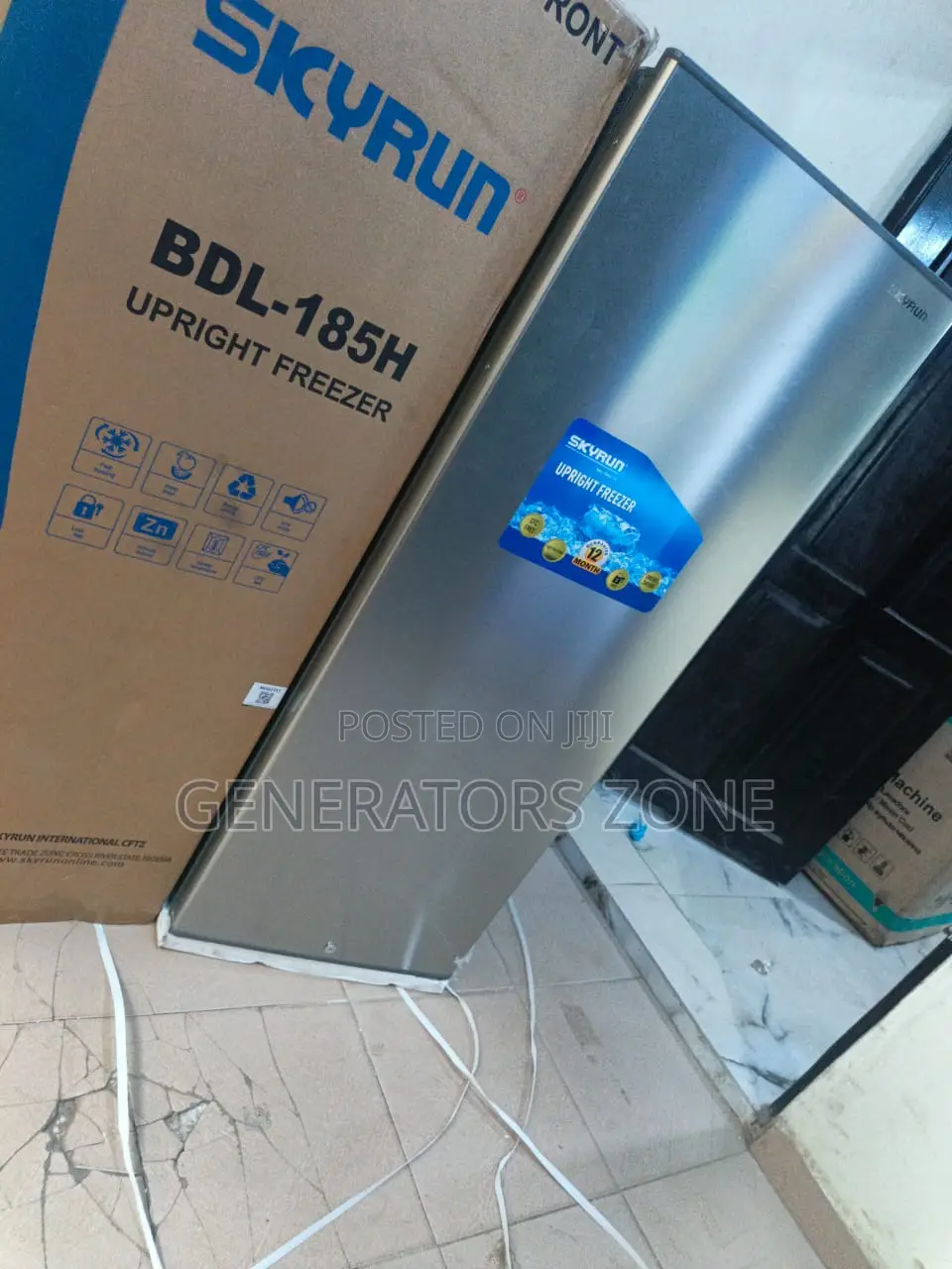 Skyrun 185l Upright Freezer System