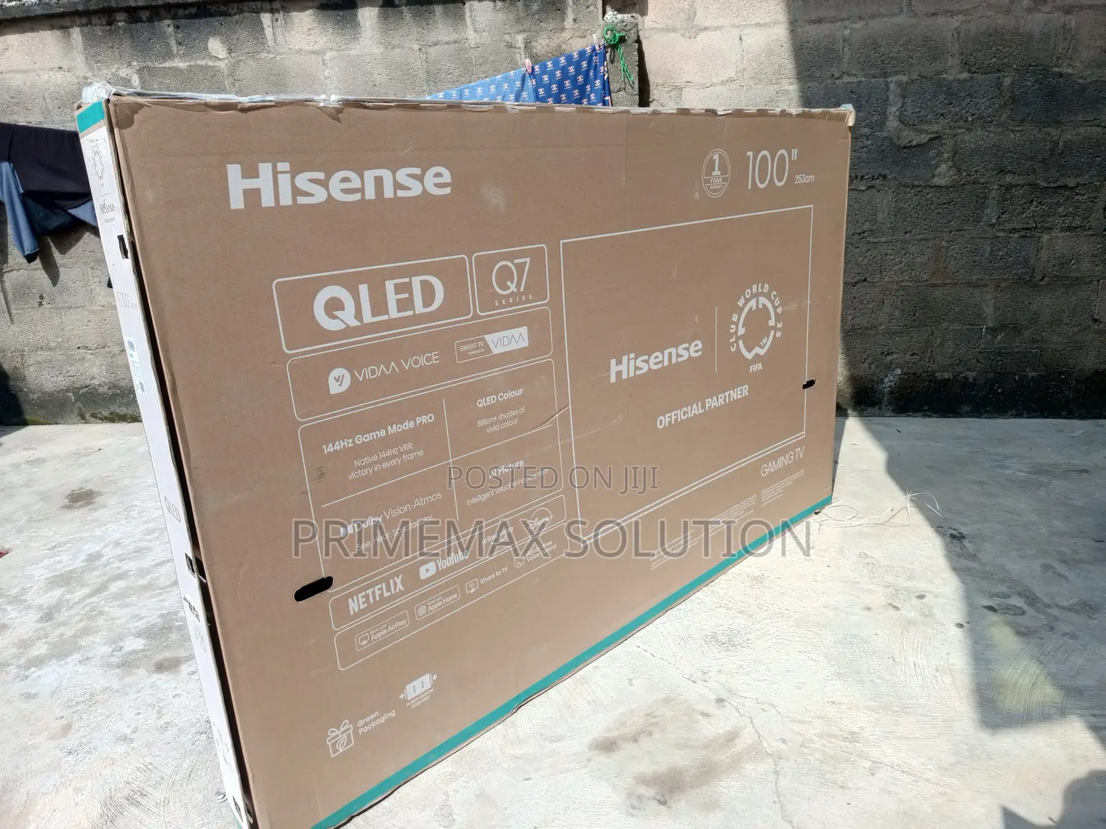 Hisense 100" Qled Smart Tv: Immersion Redefined