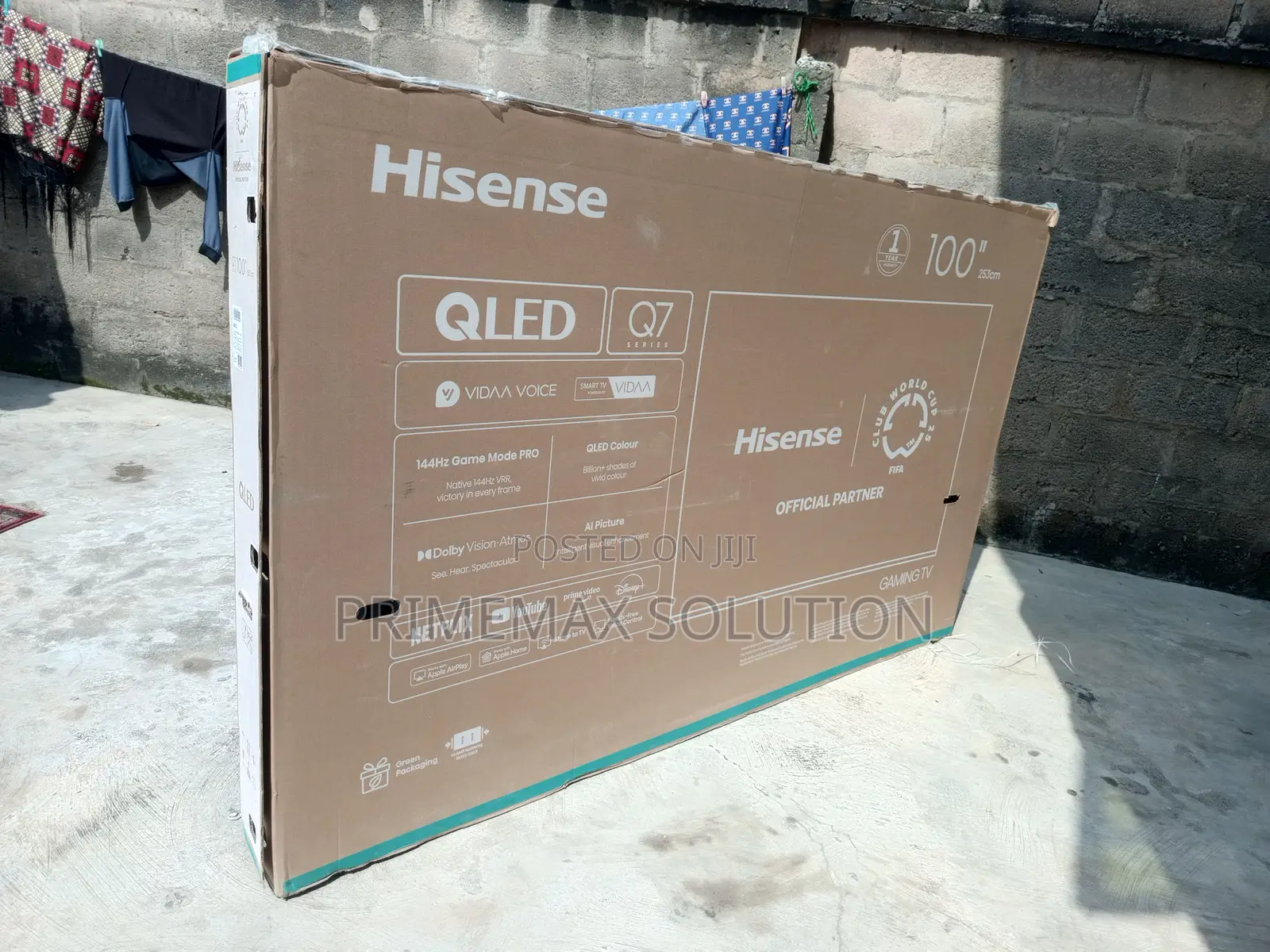 Hisense 100" Qled Smart Tv: Immersion Redefined