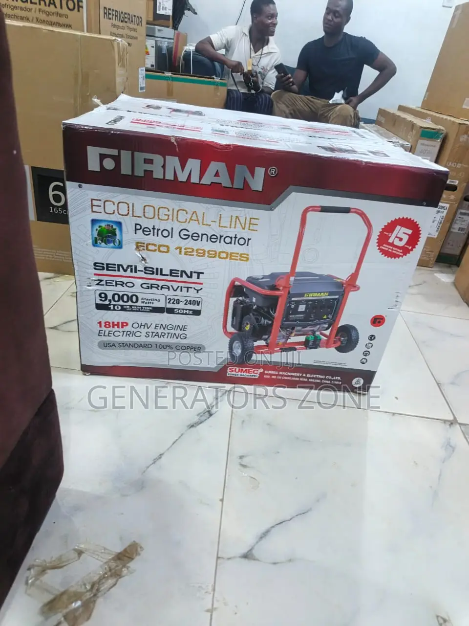 9kva Eco 12990ec Generator by Sumec Firman