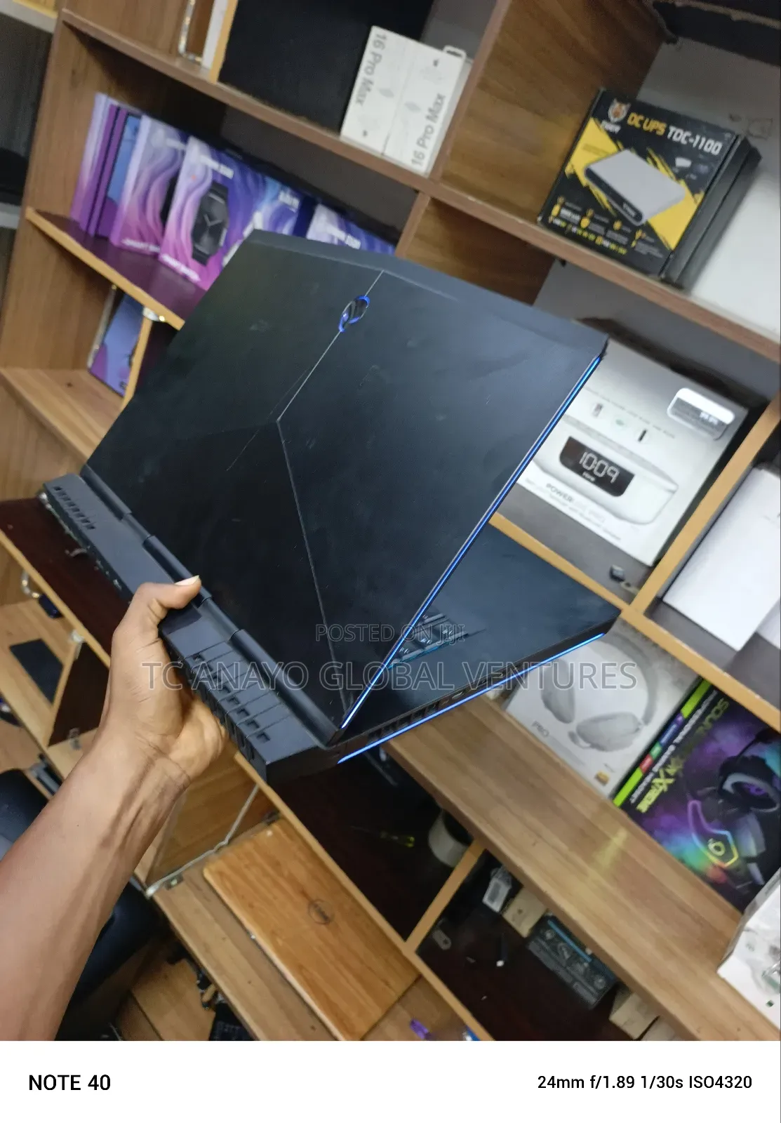 Laptop Alienware M15 r3 16GB Intel Core i7 SSD 512GB